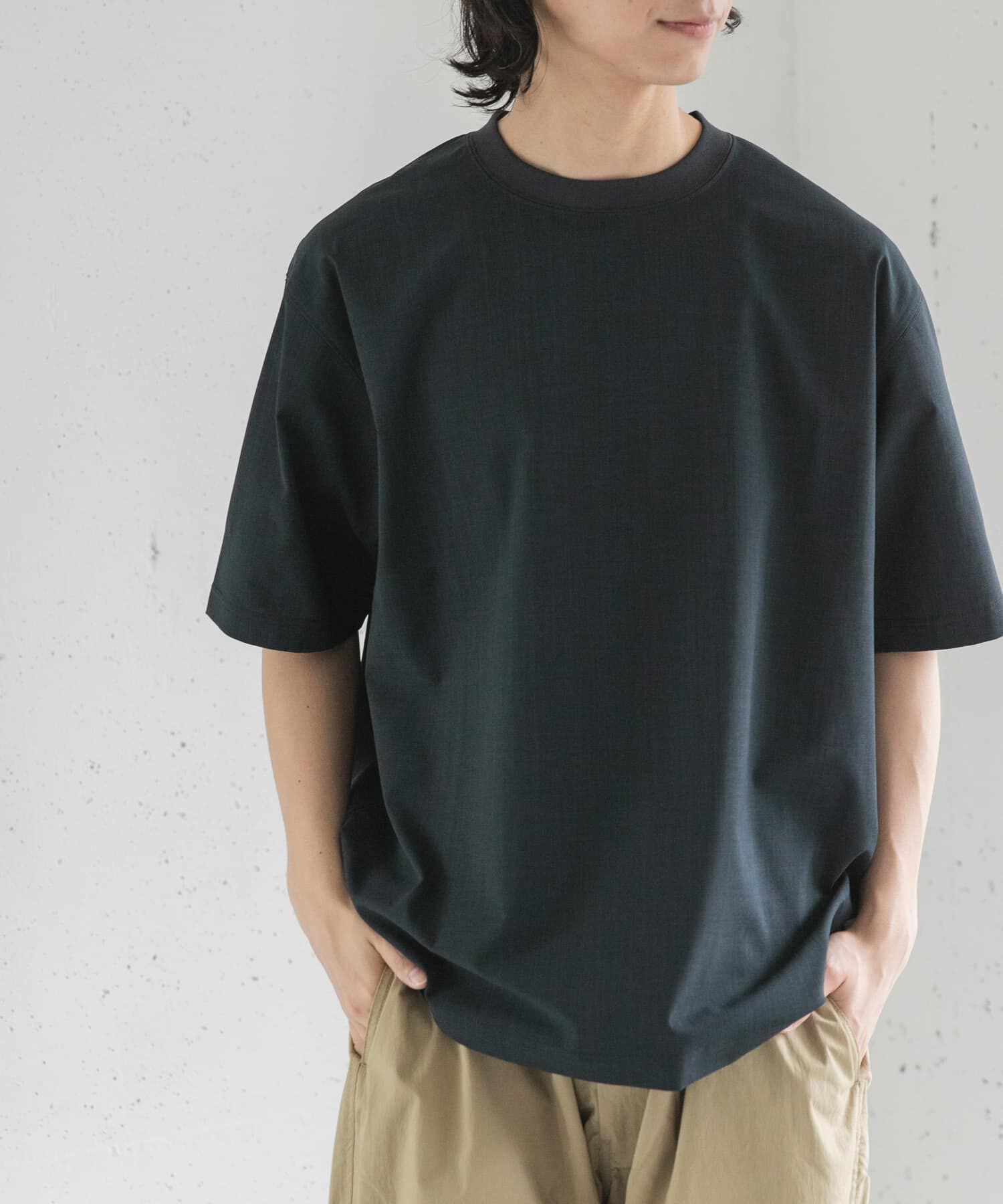 URBAN RESEARCH DOORS「FORK&SPOON　TEC LINEN T-SHIRTS」|Tシャツ・カットソー|