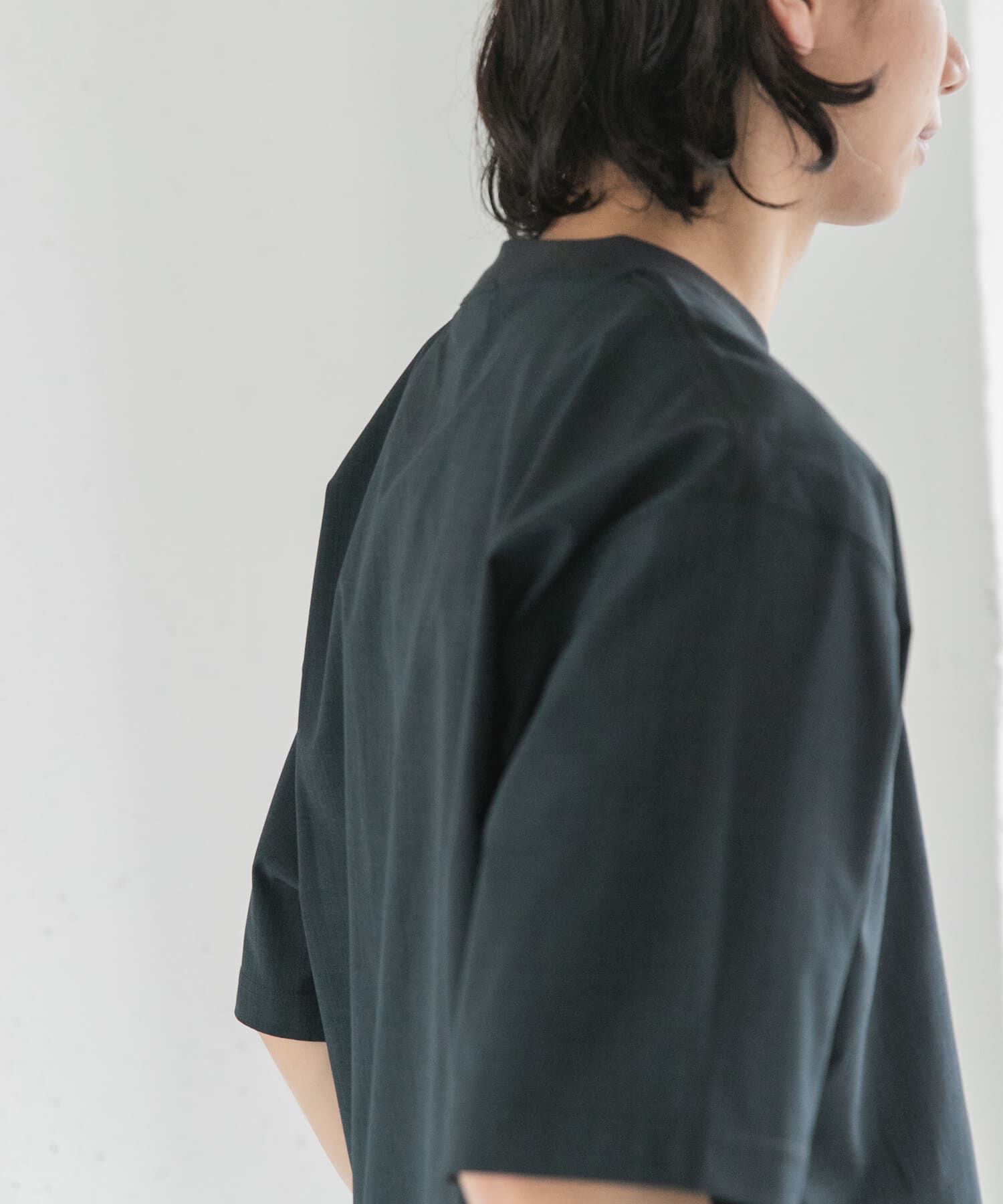 URBAN RESEARCH DOORS「FORK&SPOON　TEC LINEN T-SHIRTS」|Tシャツ・カットソー|