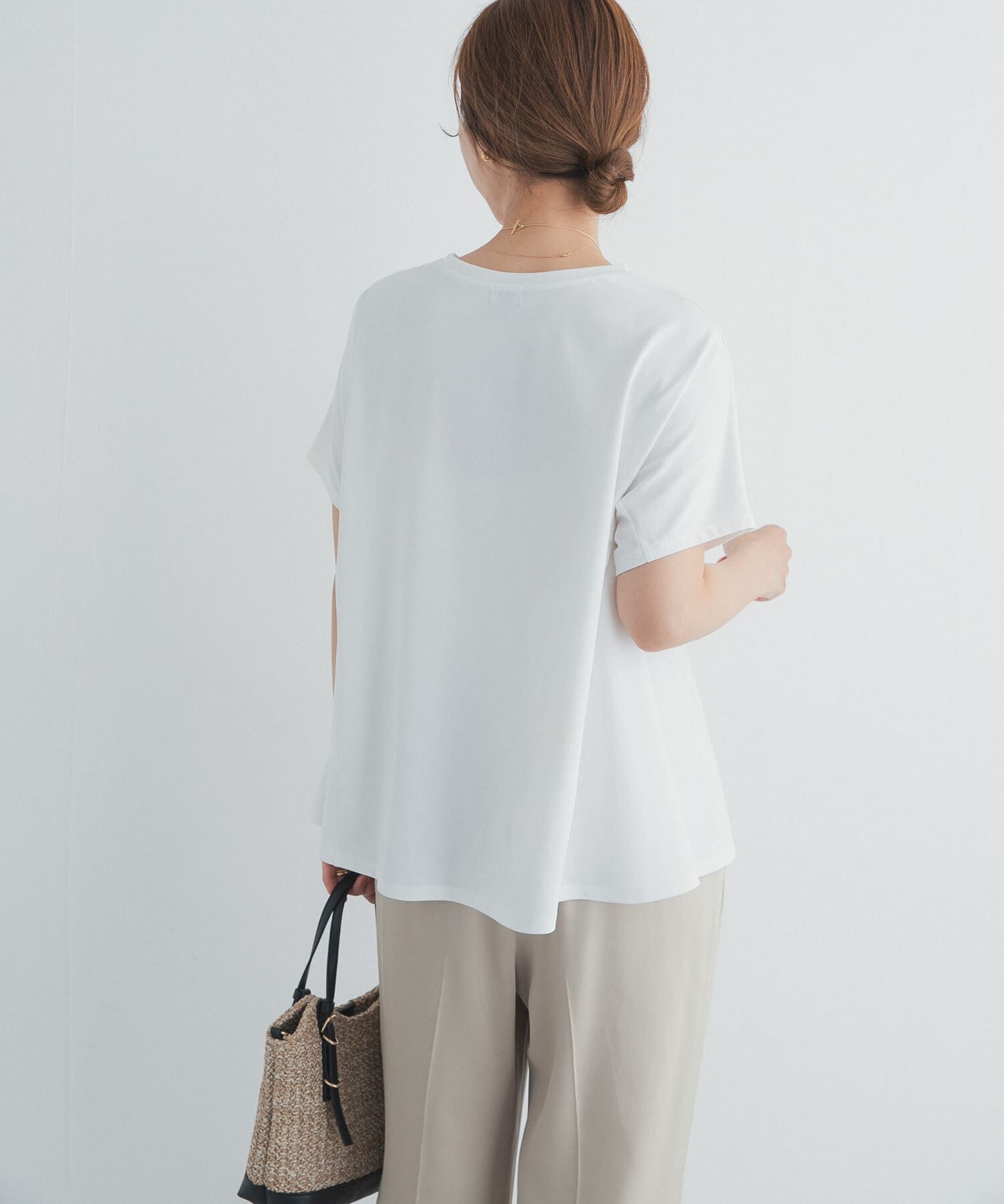 URBAN RESEARCH DOORS「サイドフレアプルオーバー」|Tシャツ・カットソー|