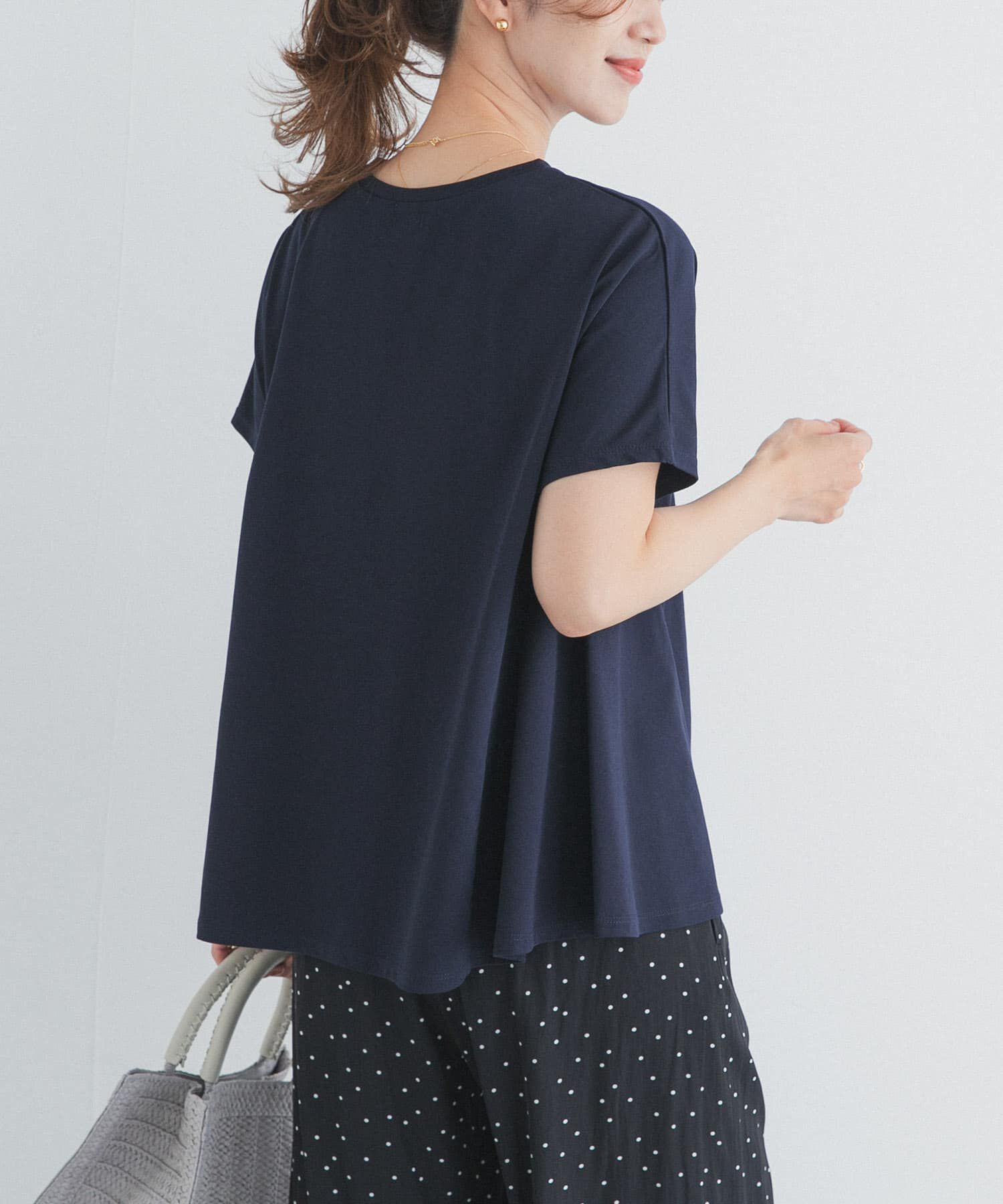 URBAN RESEARCH DOORS「サイドフレアプルオーバー」|Tシャツ・カットソー|