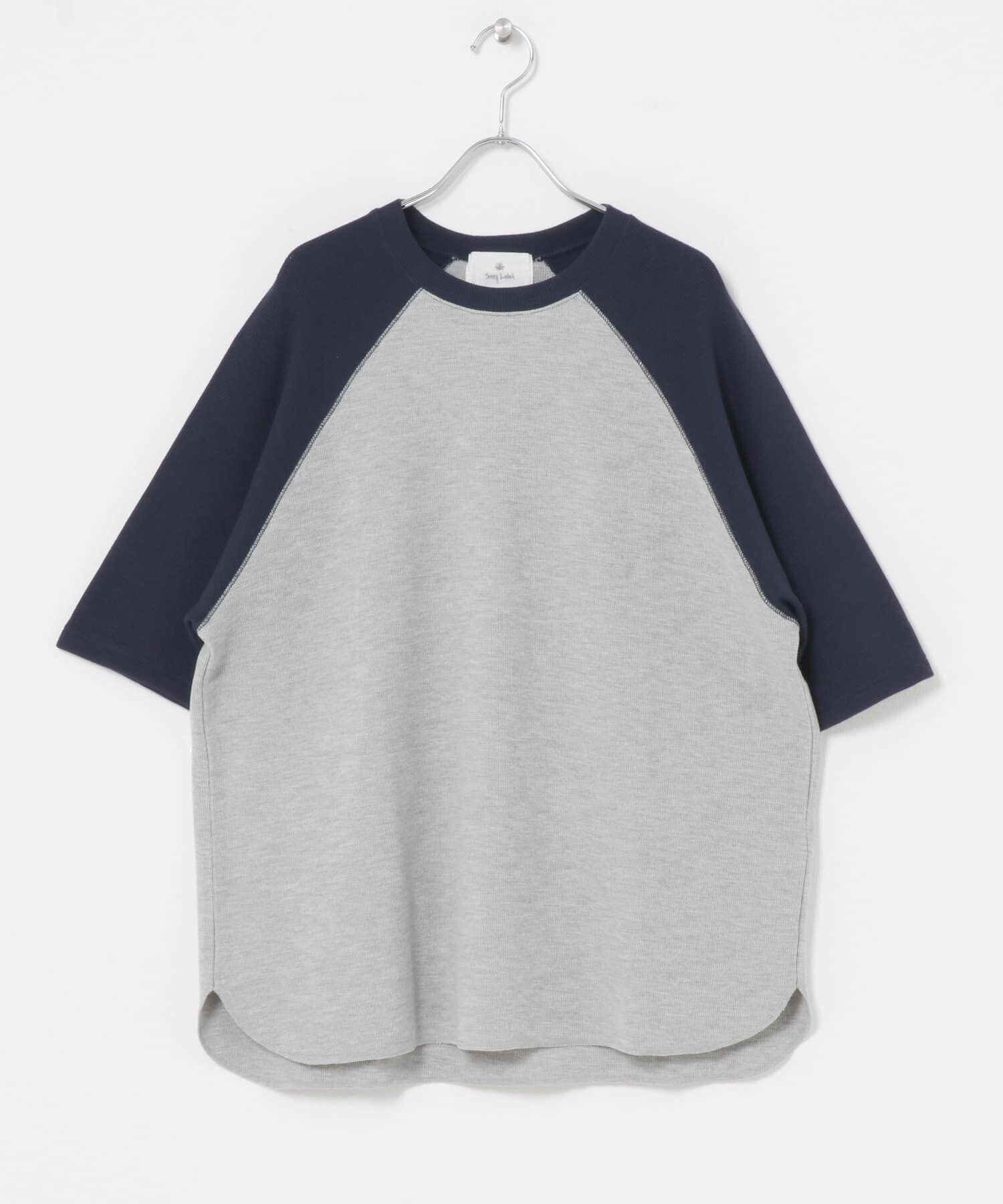 Sonny Label 「配色ワッフルラグランショートスリーブTシャツ」|Tシャツ・カットソー|