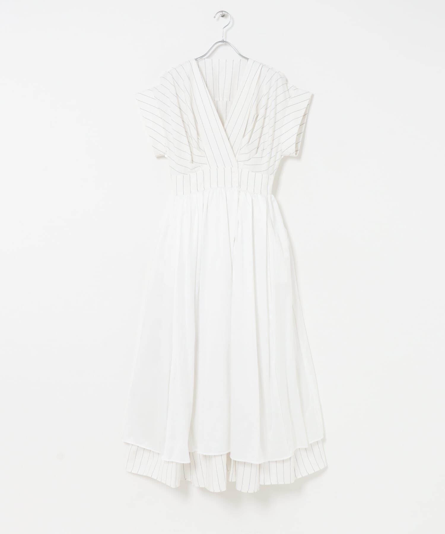 URBAN RESEARCH ROSSO「ELENDEEK　OPEN COLLAR SHIRT ONE-PIECE」|ワンピース|