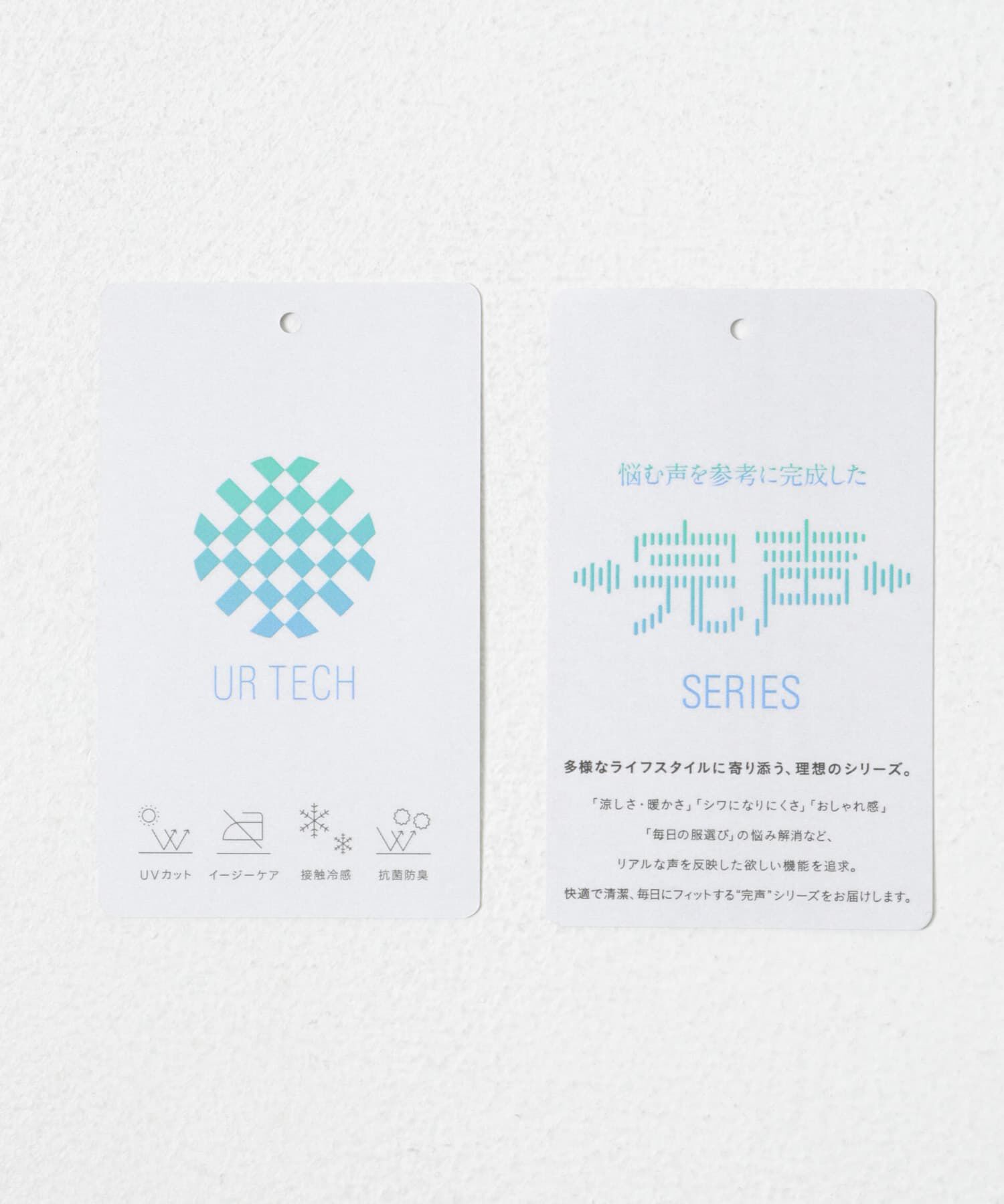 URBAN RESEARCH DOORS「『UR TECH』完声シルケットロングスリーブ Tシャツ」|Tシャツ・カットソー|