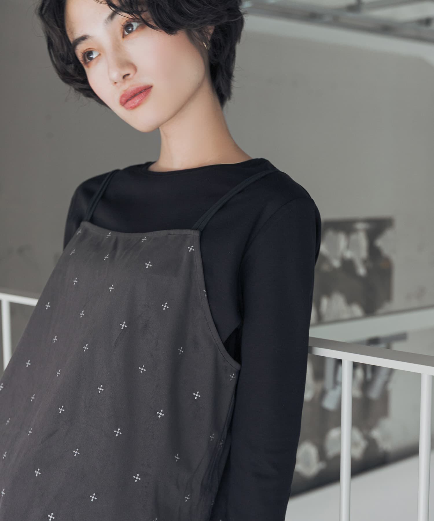 URBAN RESEARCH DOORS「『UR TECH』完声シルケットロングスリーブ Tシャツ」|Tシャツ・カットソー|