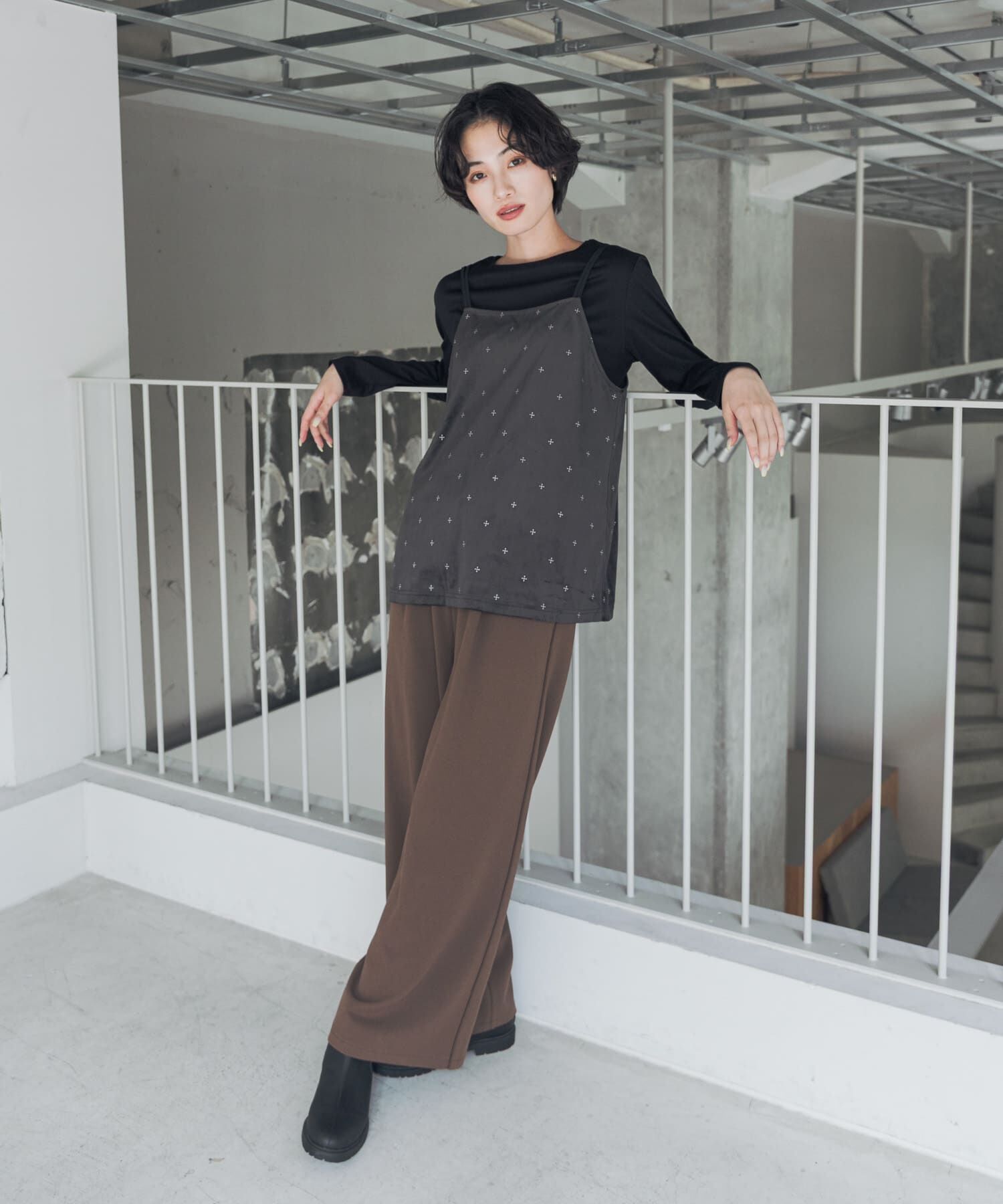 URBAN RESEARCH DOORS「『UR TECH』完声シルケットロングスリーブ Tシャツ」|Tシャツ・カットソー|