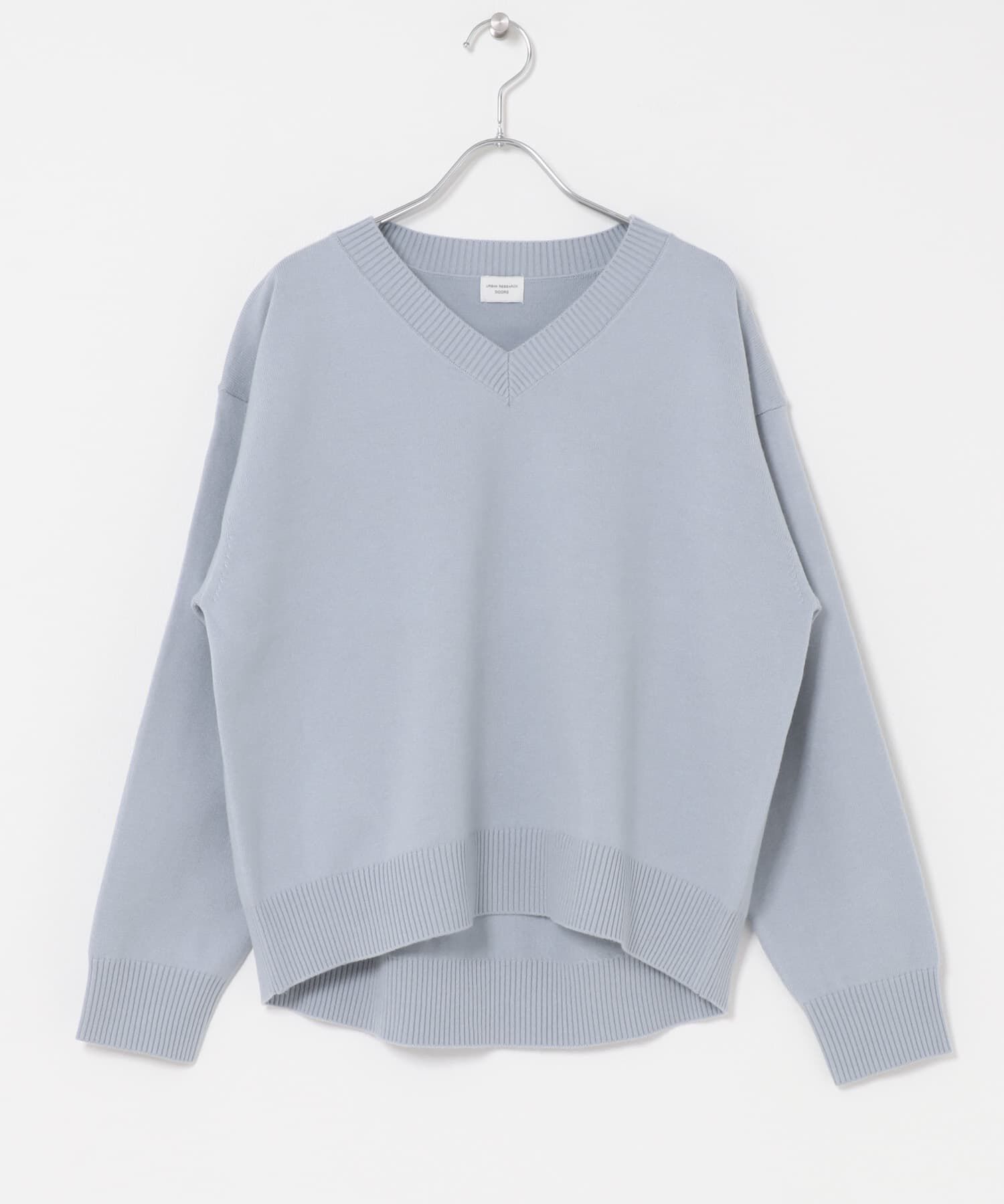 URBAN RESEARCH DOORS「『UR TECH 200日ニット』Vネックプルオーバー」|ニット・セーター|
