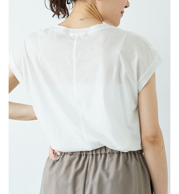  「シアーフレンチTEE」|Tシャツ・カットソー|