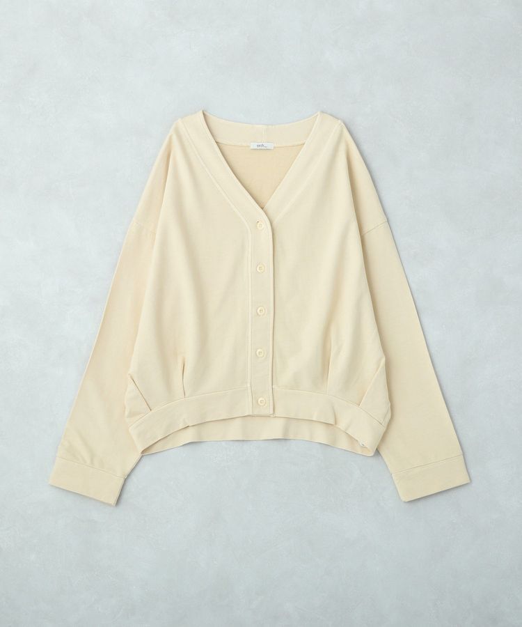 earth music&ecology「ピグメントVネックカーディガン」|カーディガン|Beige