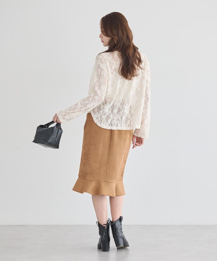 earth music&ecology「レースヘンリープルオーバー」|Tシャツ・カットソー|