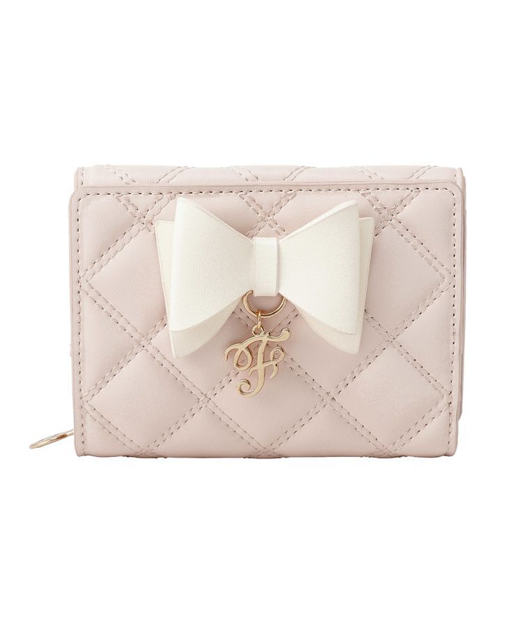 Maison de FLEUR「Fチャームリボンウォレット」|財布|