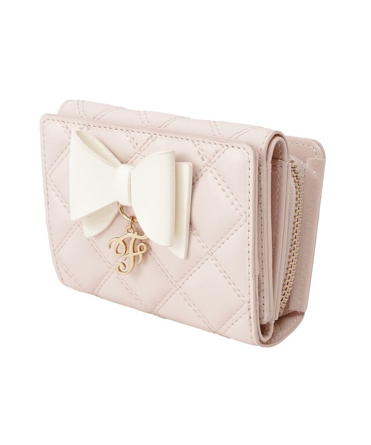 Maison de FLEUR「Fチャームリボンウォレット」|財布|