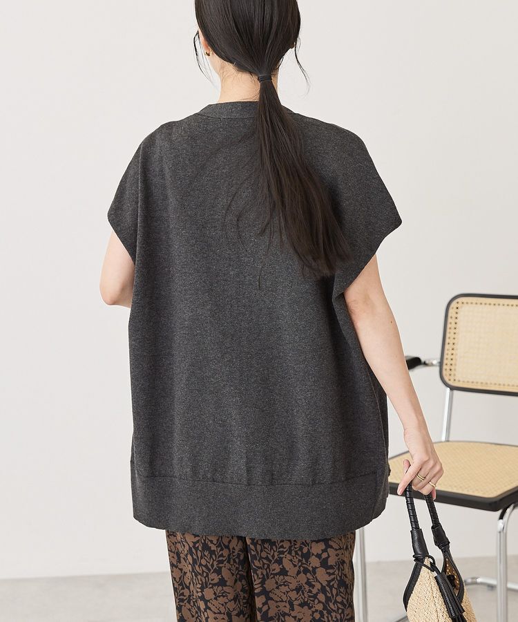 AMERICAN HOLIC「【WEB限定】フレンチスリーブVネックニットカーディガン」|カーディガン|