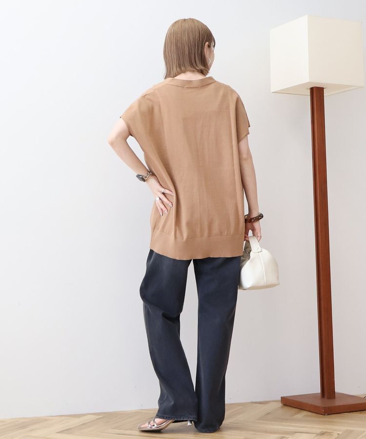 AMERICAN HOLIC「【WEB限定】フレンチスリーブVネックニットカーディガン」|カーディガン|