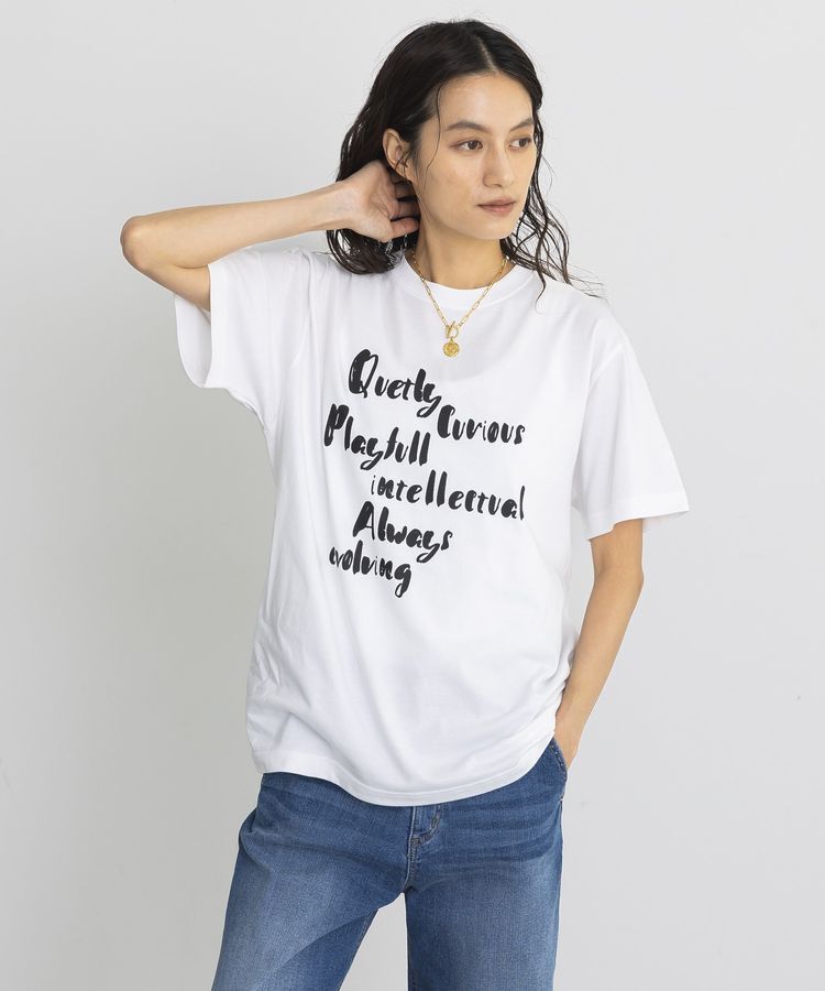 GARAGE OF GOOD CLOTHING「メッセージロゴTシャツ」|Tシャツ・カットソー|White