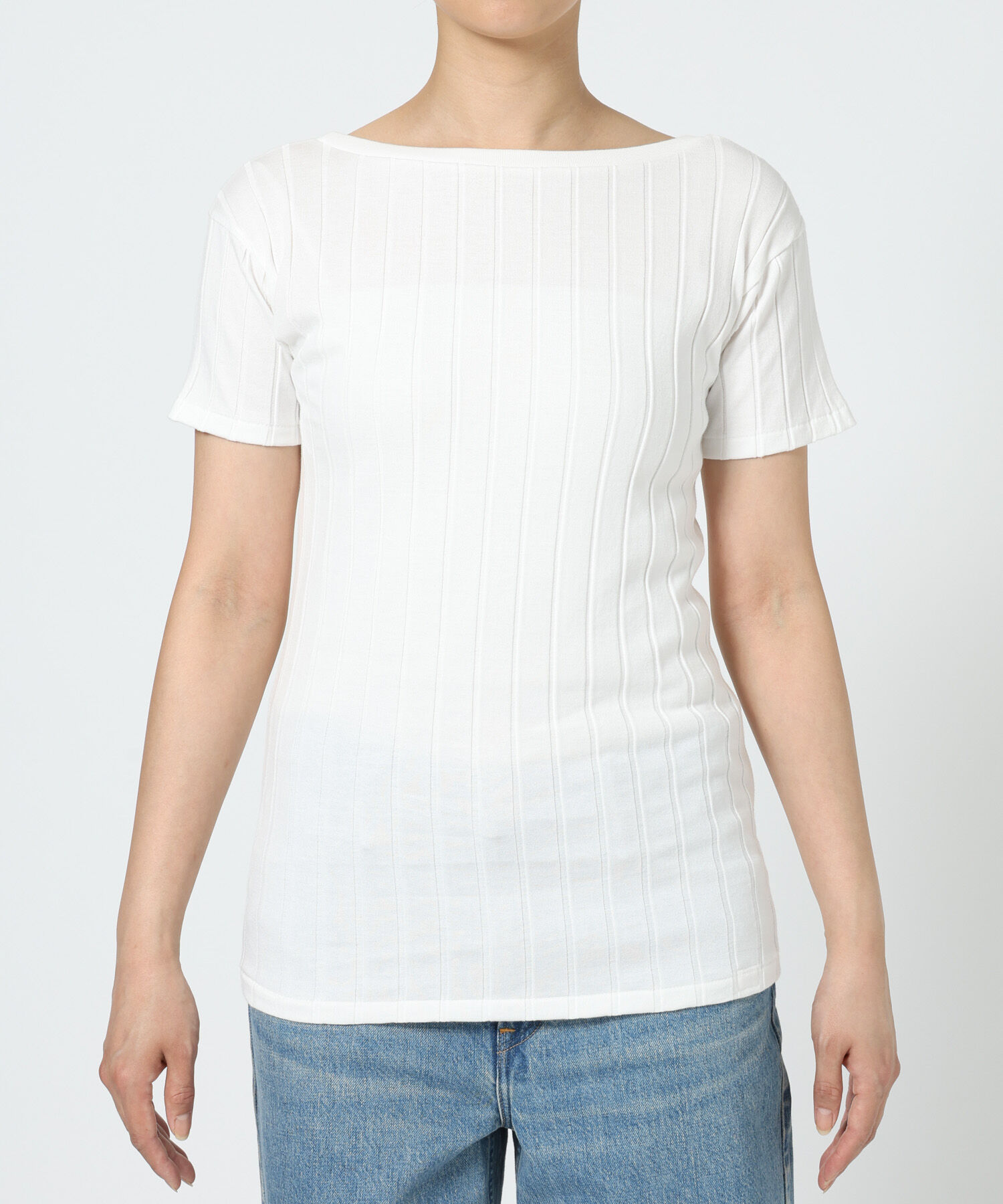  「【YOUNG＆OLSEN】＜別注＞2WAYリブTEE」|Tシャツ・カットソー|