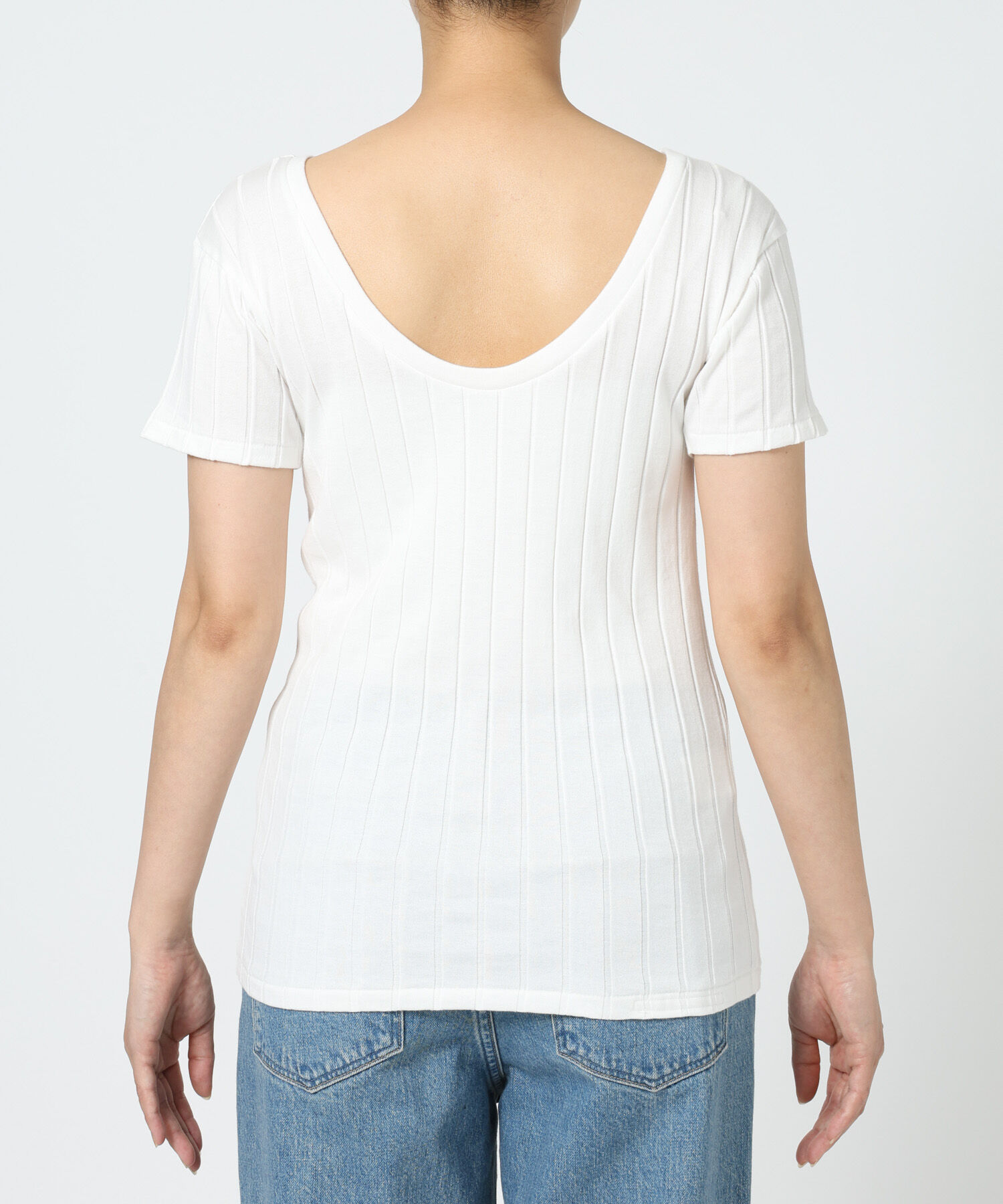  「【YOUNG＆OLSEN】＜別注＞2WAYリブTEE」|Tシャツ・カットソー|