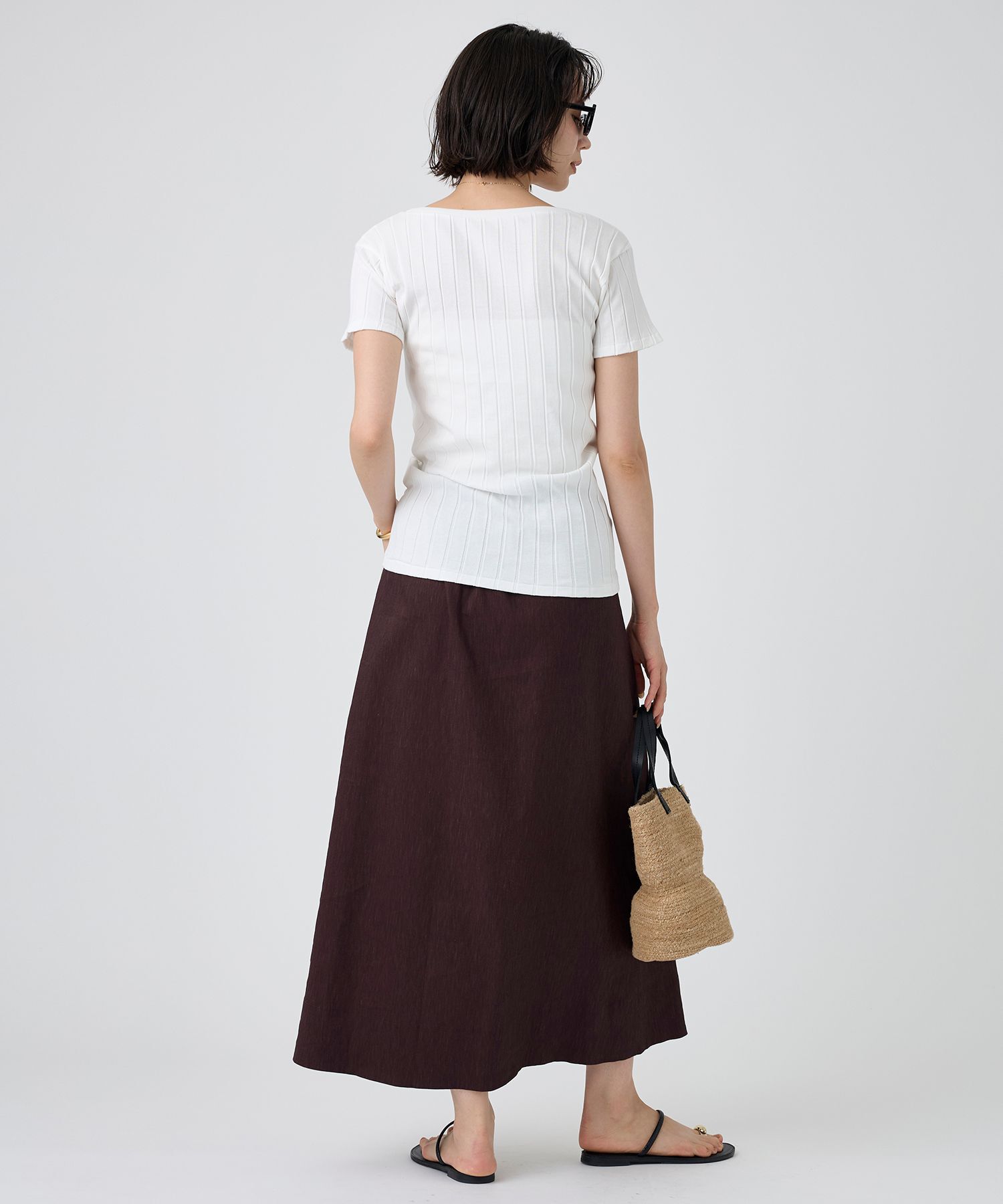  「【YOUNG＆OLSEN】＜別注＞2WAYリブTEE」|Tシャツ・カットソー|