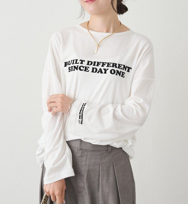  「【F&B】オーガニックコットンシアーガーゼカットソー」|Tシャツ・カットソー|