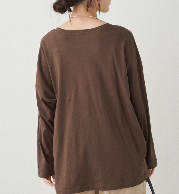  「【F&B】オーガニックコットンシアーガーゼカットソー」|Tシャツ・カットソー|