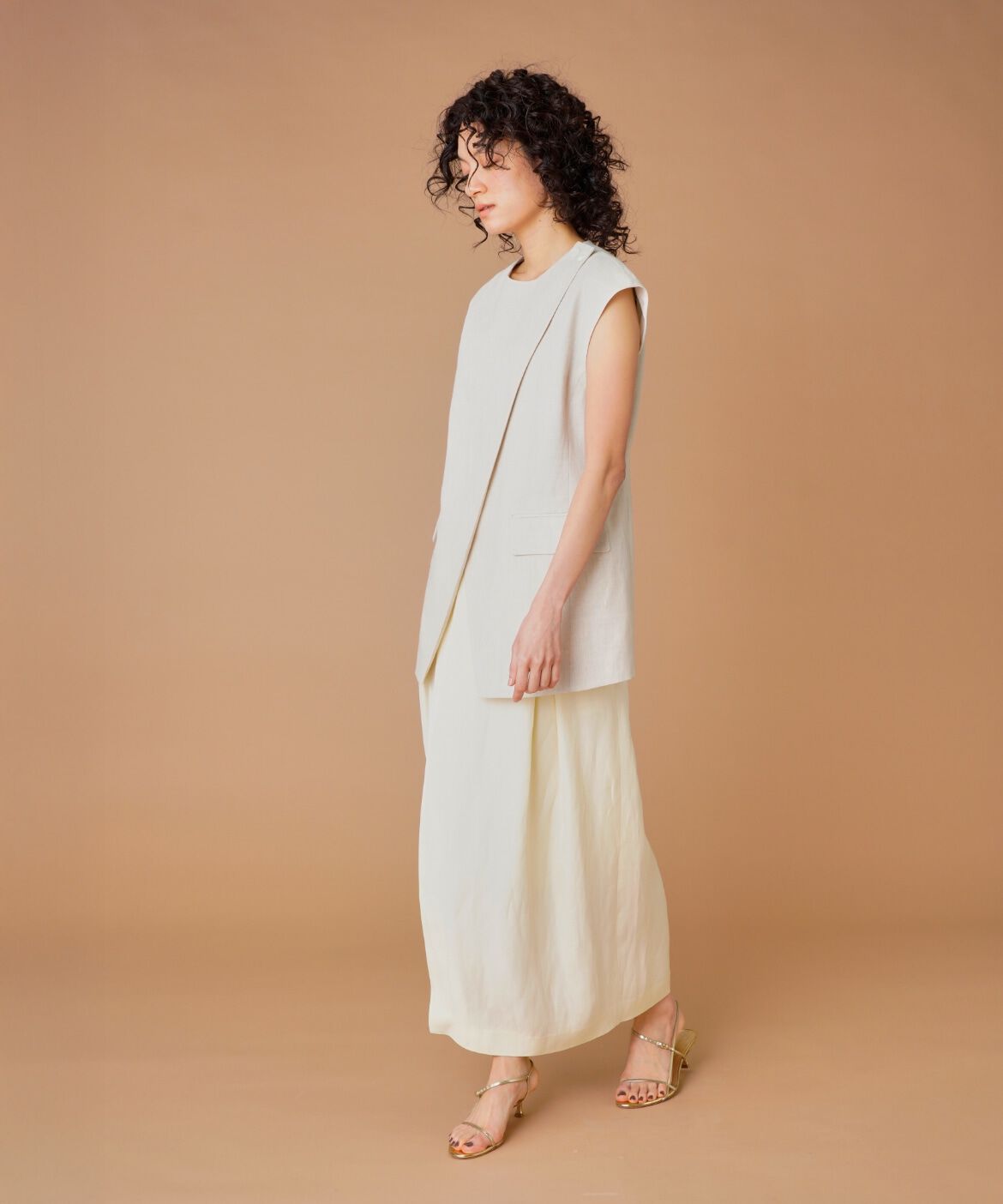 la veille by SUPERIOR CLOSET「《大きいサイズ》ノースリーブトップス」|その他|