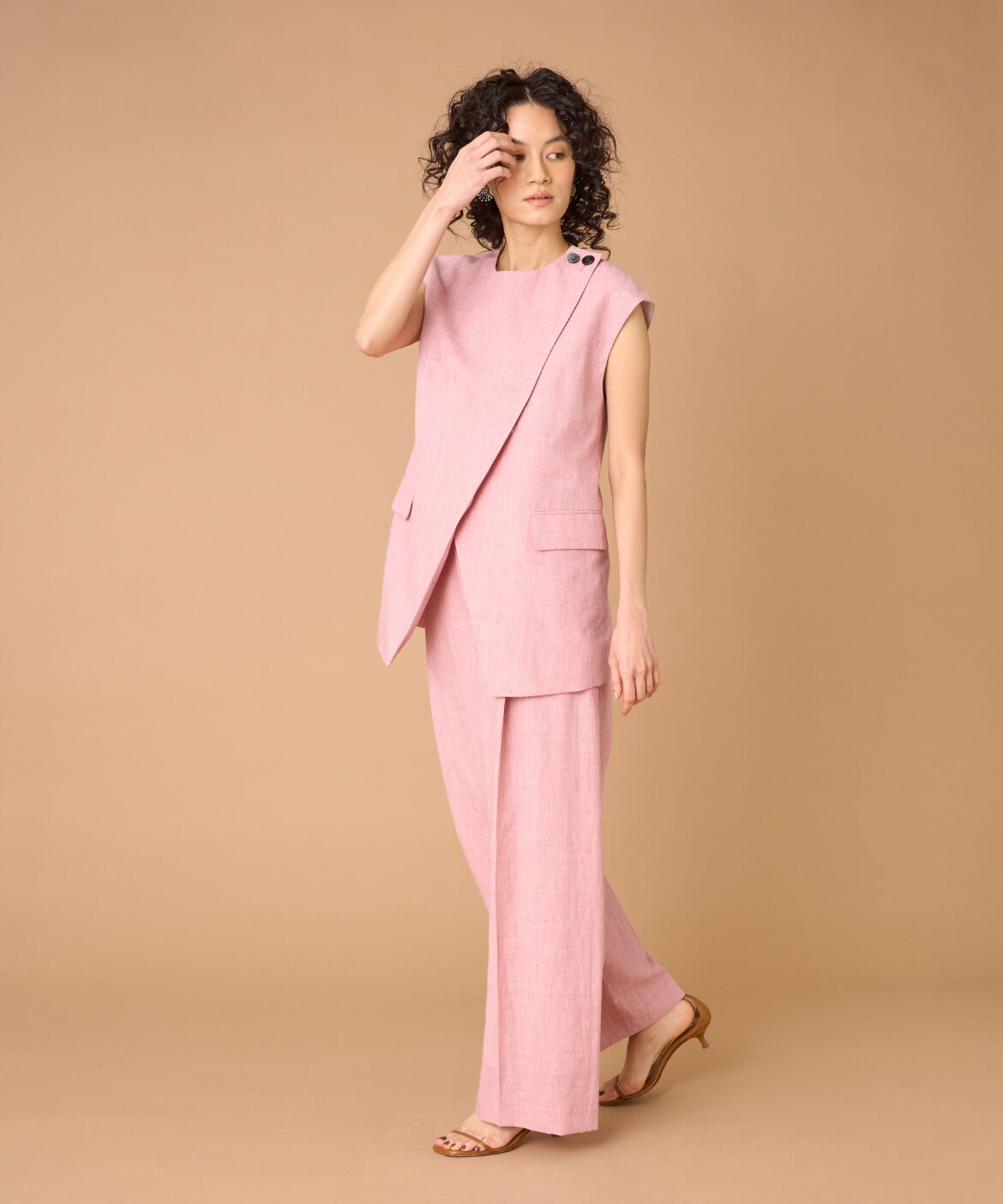 la veille by SUPERIOR CLOSET「《大きいサイズ》ノースリーブトップス」|その他|