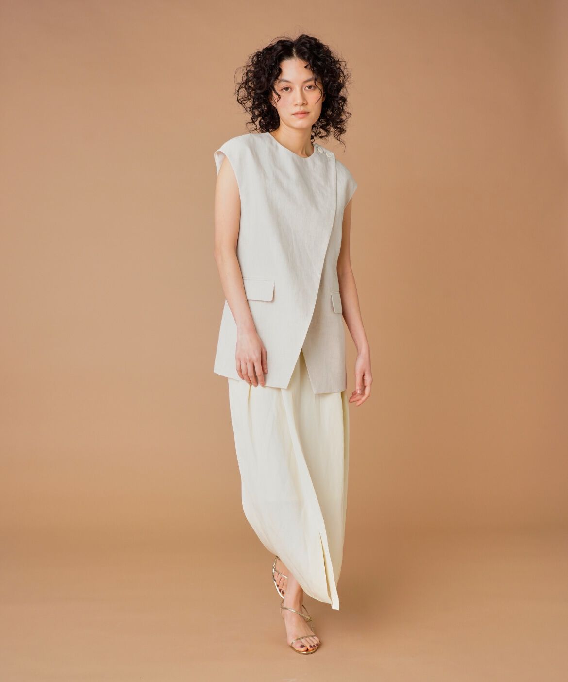 la veille by SUPERIOR CLOSET「《大きいサイズ》ノースリーブトップス」|その他|