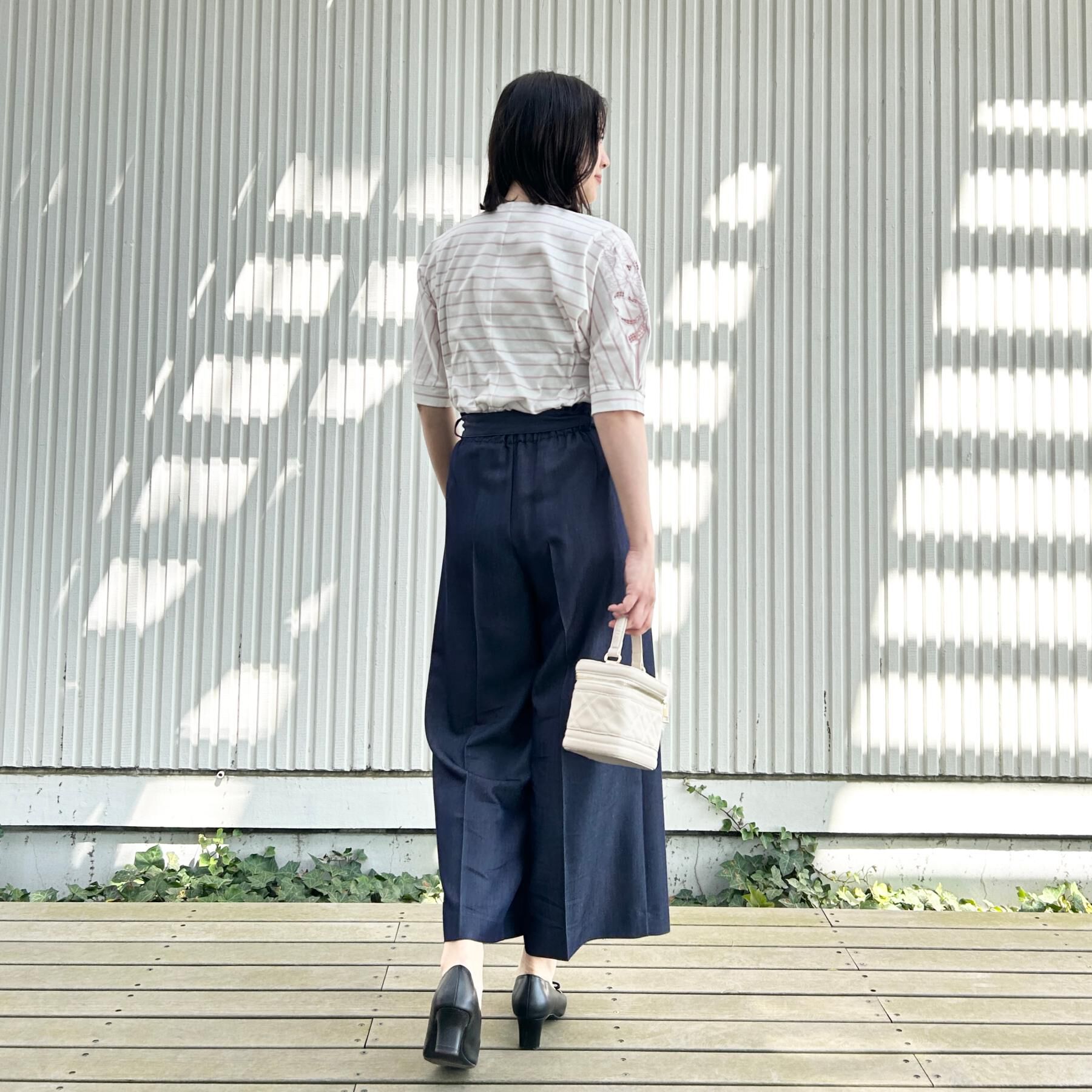 Couture broach「【接触冷感・UVカット】エンブロドルマントップス」|Tシャツ・カットソー|