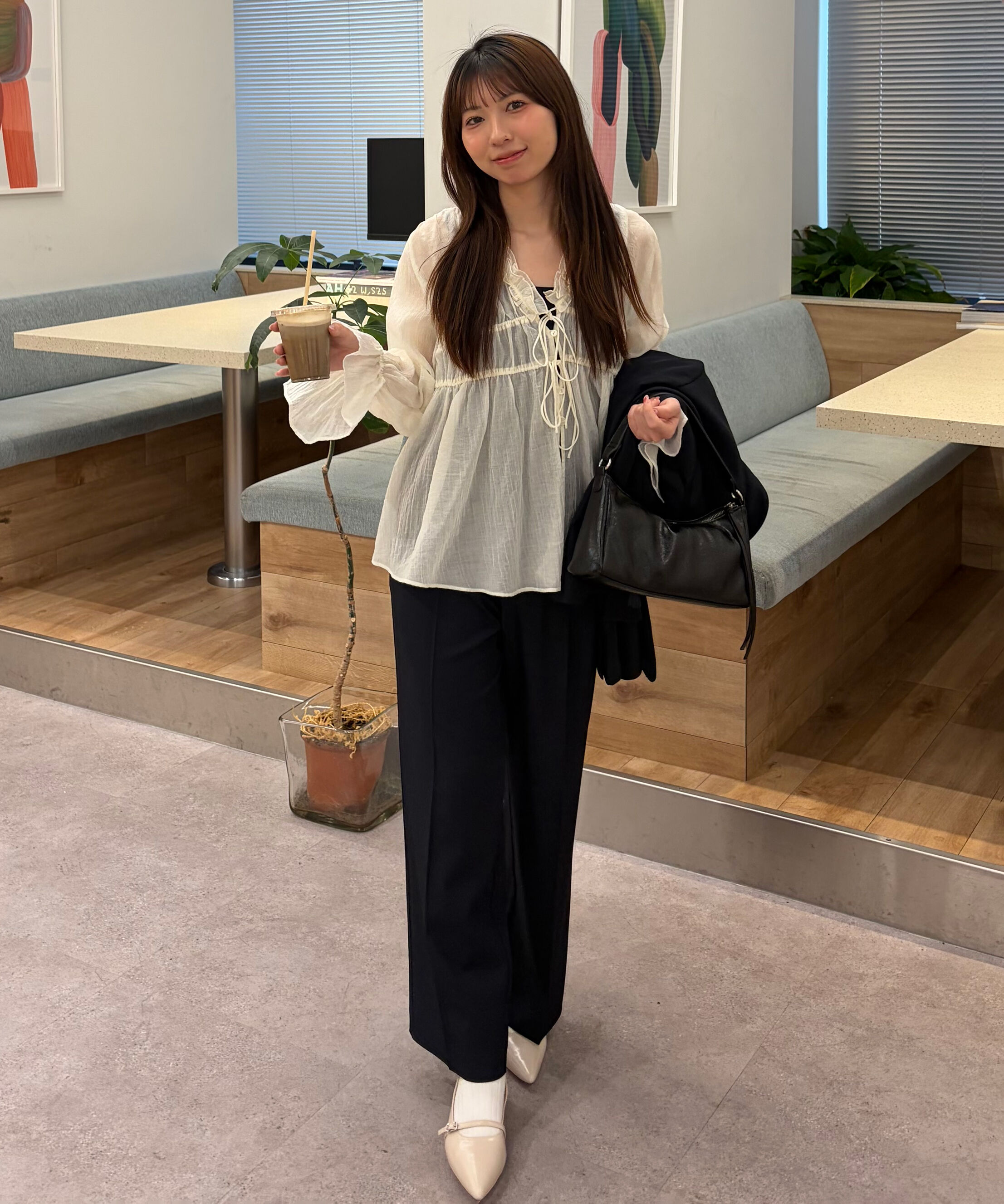  「ﾜﾝﾀｯｸﾜｲﾄﾞﾊﾟﾝﾂ[切らずに履ける身長別ｻｲｽﾞ/低身長/高身 」|その他|