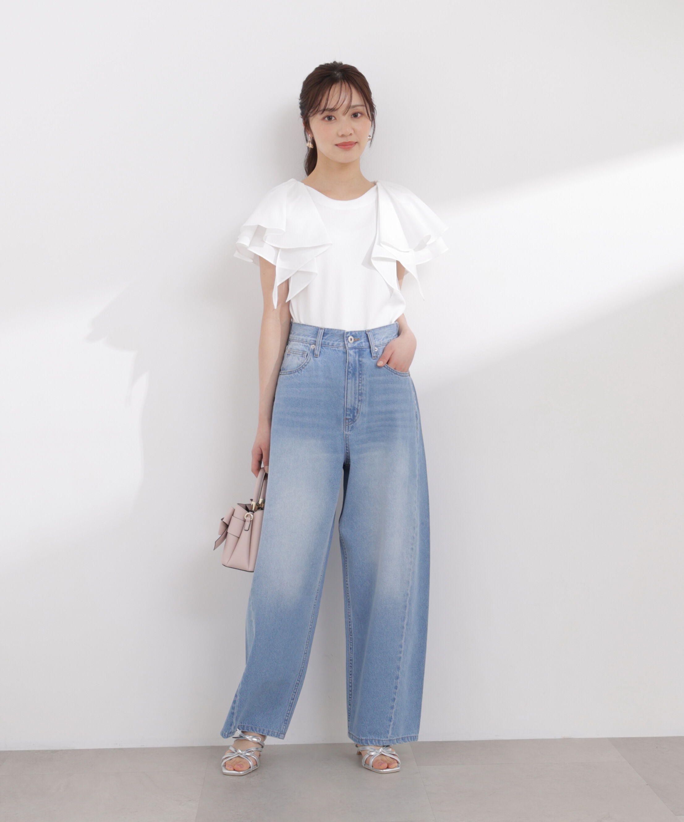 PROPORTION BODY DRESSING「〈a/mie〉ワイドバレルパンツ 26SS」|その他|