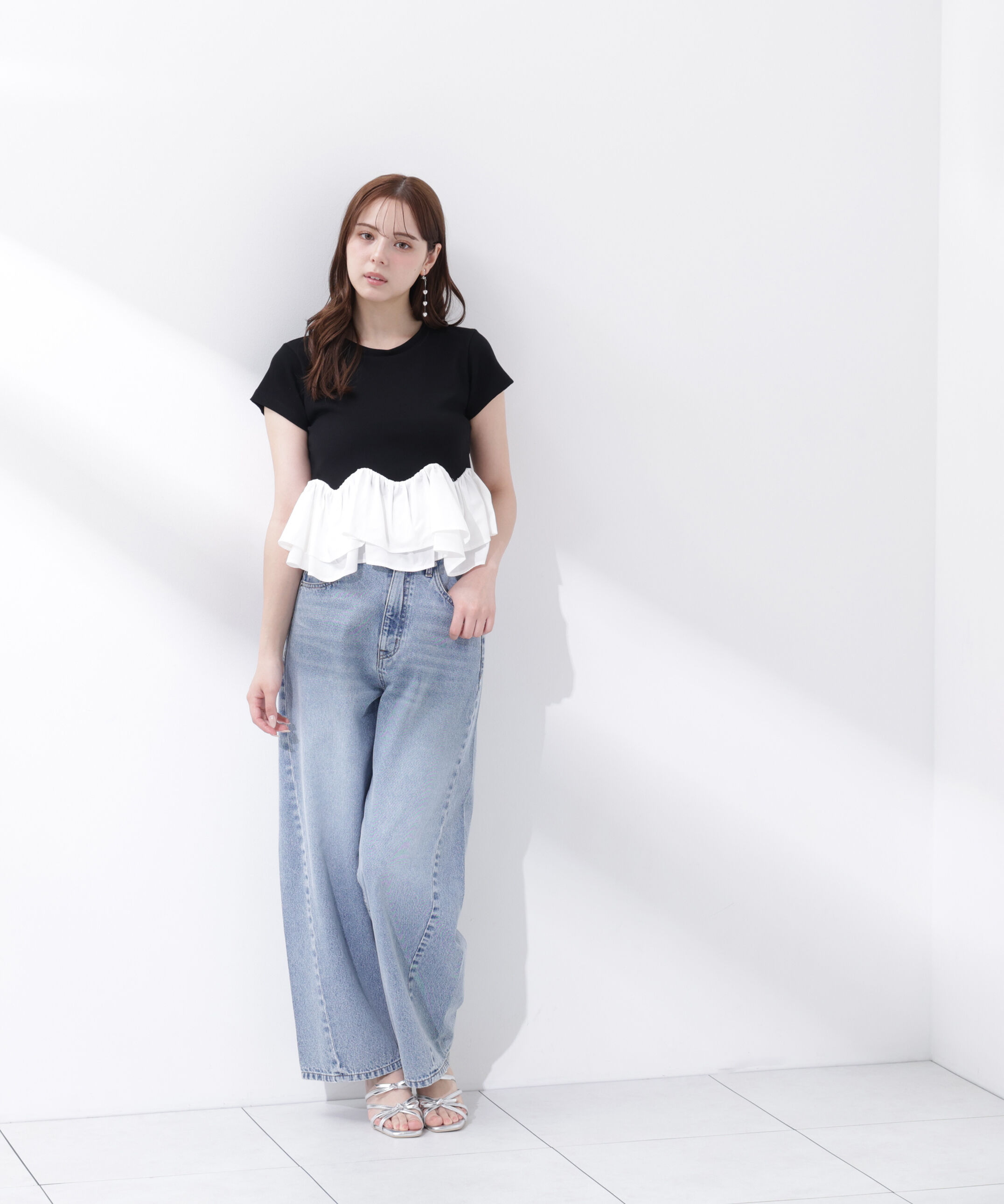 PROPORTION BODY DRESSING「〈a/mie〉ワイドバレルパンツ 26SS」|その他|