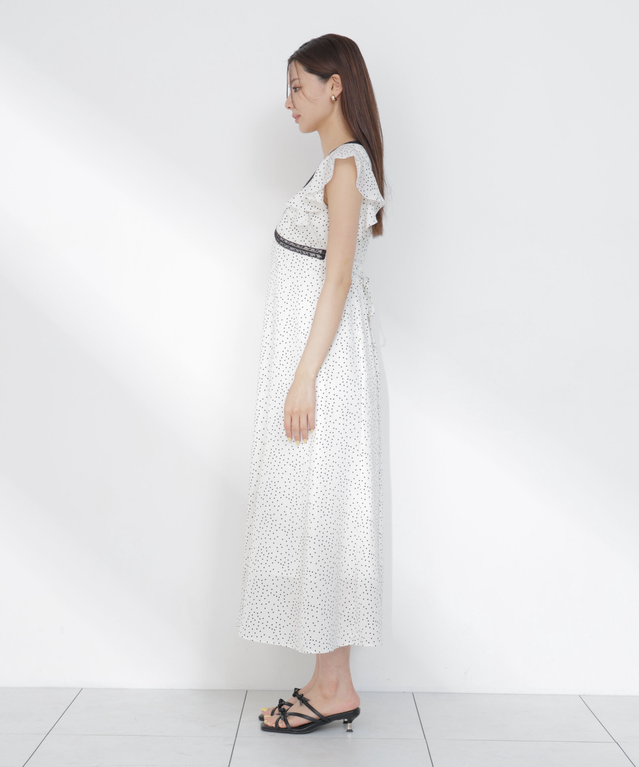 PROPORTION BODY DRESSING「レーストリムレディーワンピース」|ワンピース|