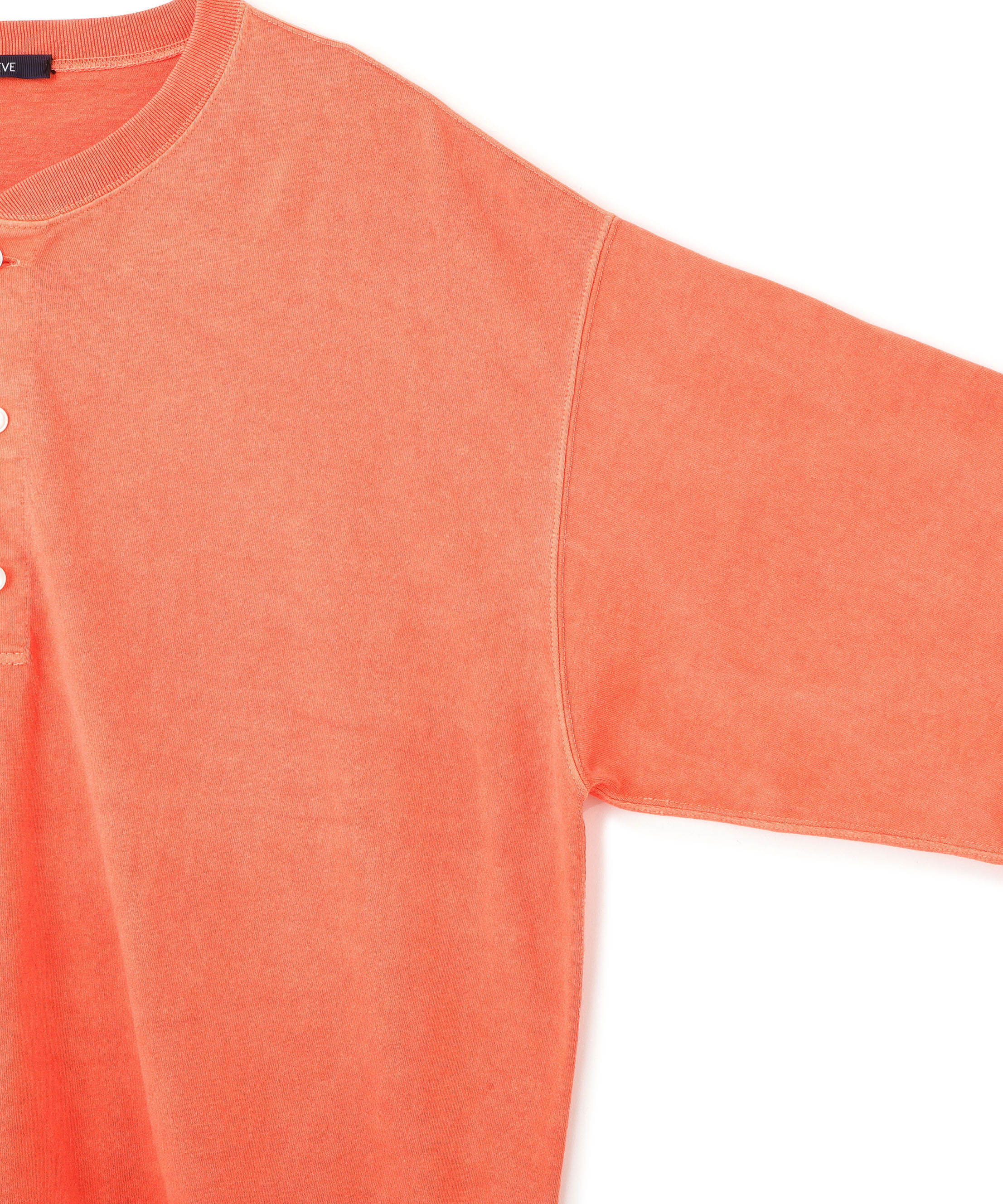 YLEVE 「YLEVE / PIGMENT DYED COTTON HENRY NECK LONG-SLEEVE T」|Tシャツ・カットソー|