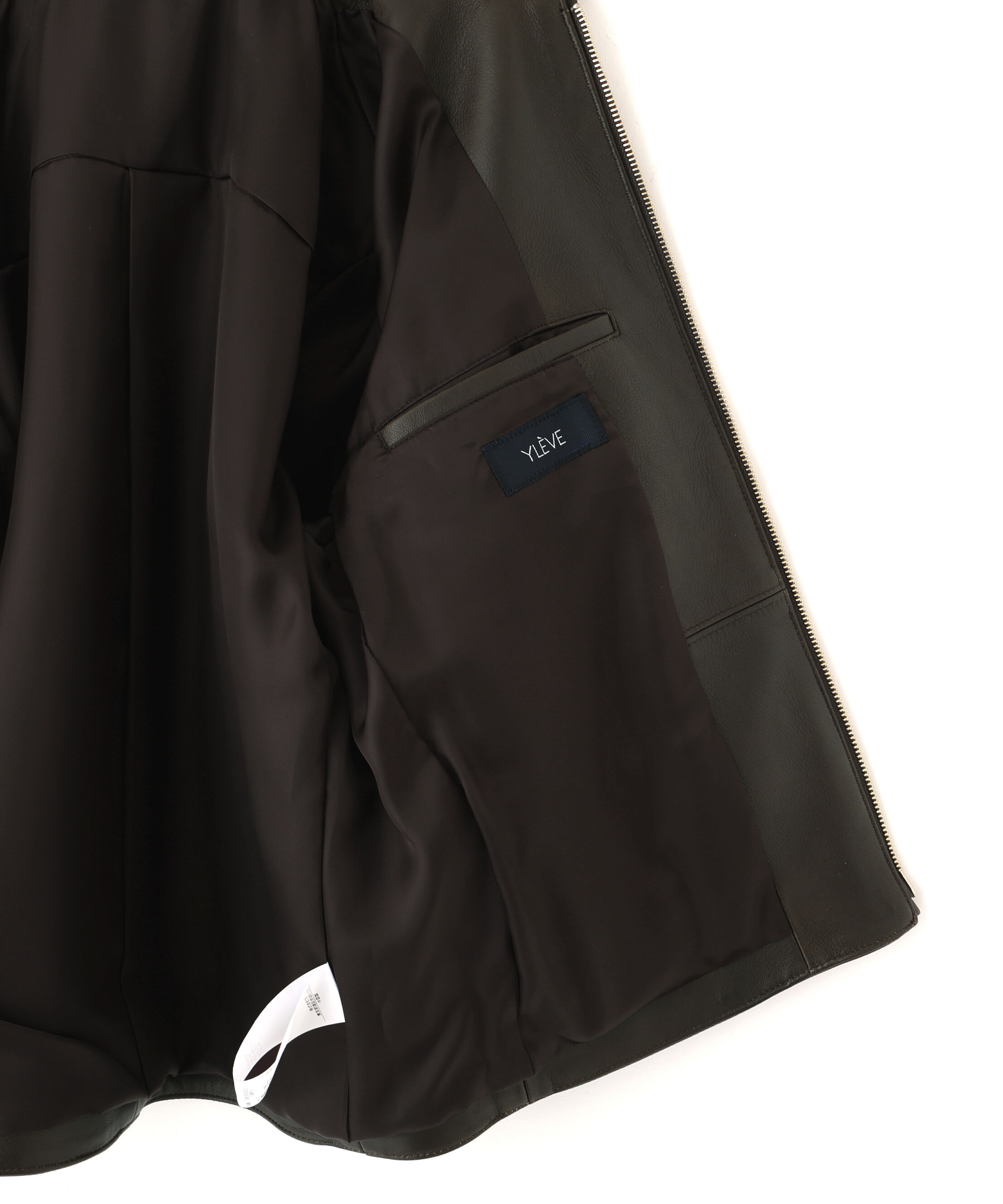 YLEVE 「YLEVE / SHEEP AVIATOR LEATHER JACKET」|ブルゾン・スタジャン|