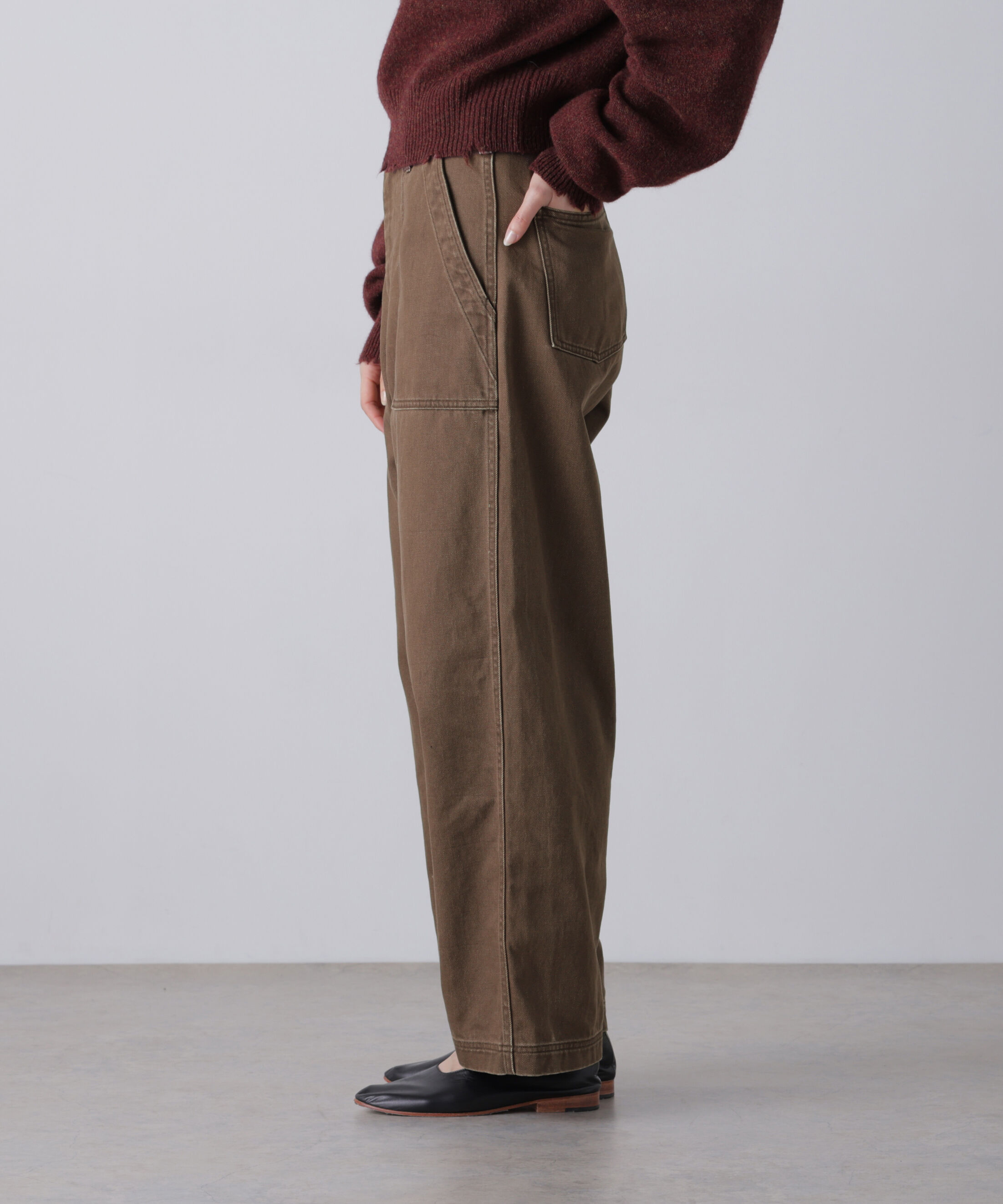 YLEVE 「YLEVE / SUN-FADED COTTON TWILL PANTS」|その他|