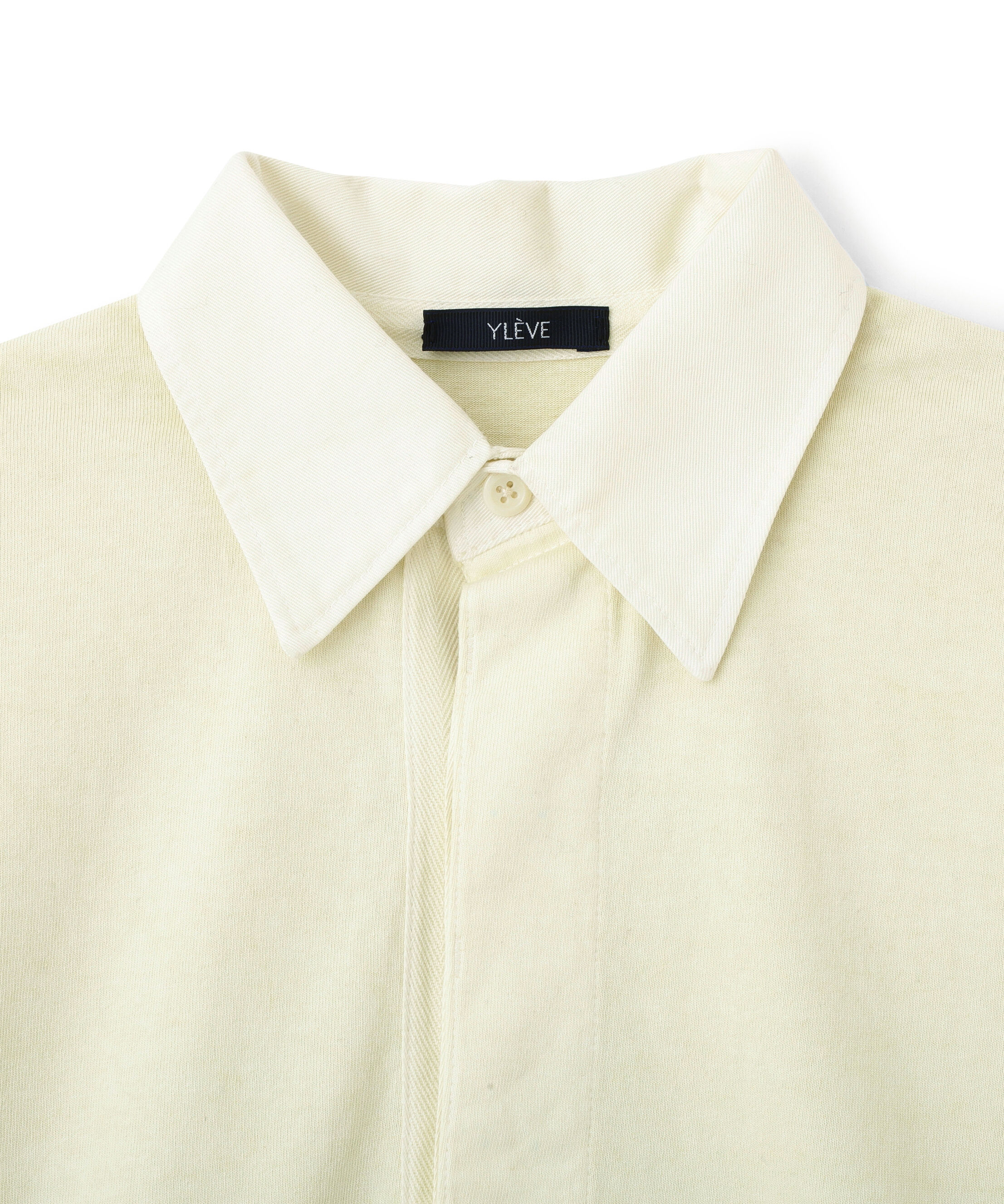 YLEVE 「YLEVE / PIGMENT-DYED COTTON RUGBY SHIRT」|Tシャツ・カットソー|