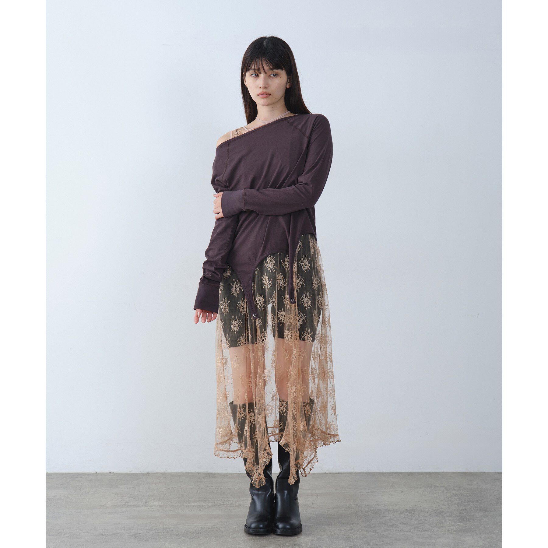 CODE A「【Re】easy flip tee」|Tシャツ・カットソー|