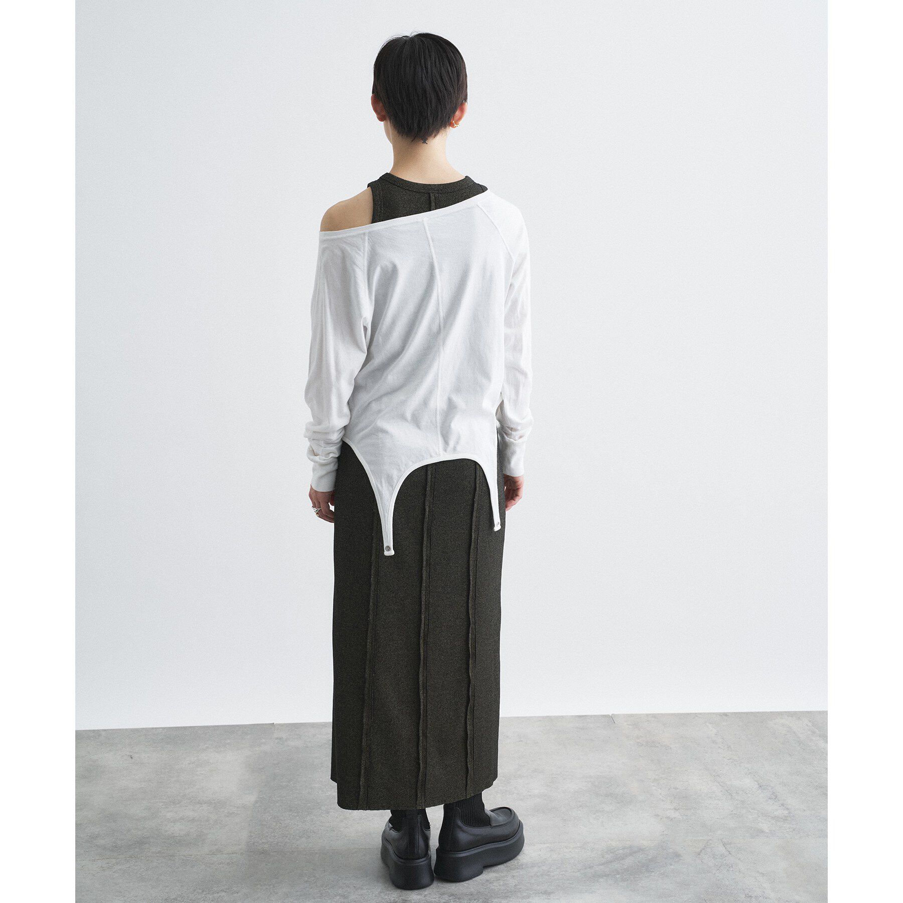 CODE A「【Re】easy flip tee」|Tシャツ・カットソー|