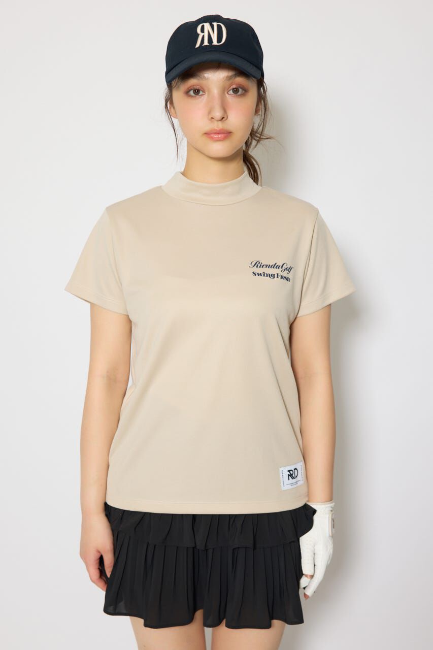 rienda「ユニセックスモックネックTシャツ」|Tシャツ・カットソー|