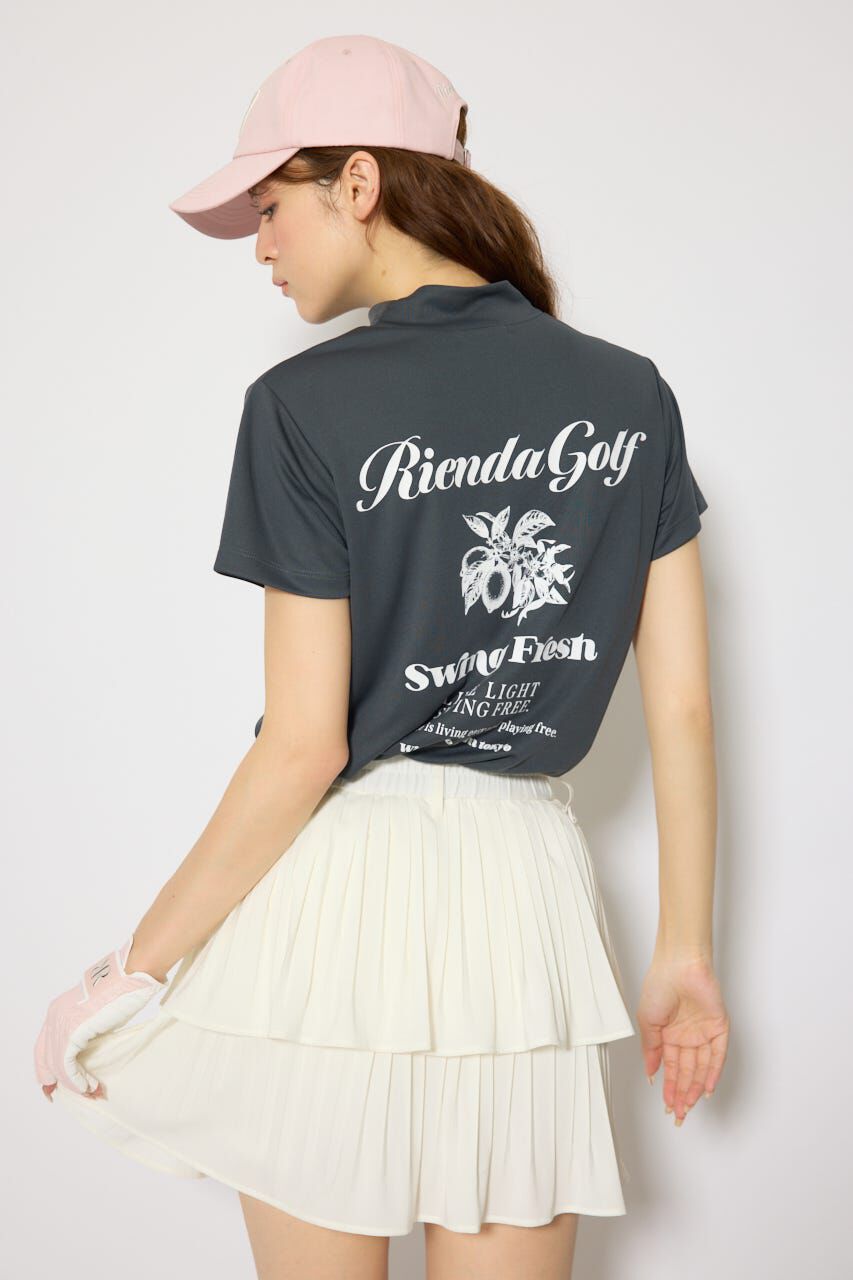 rienda「ユニセックスモックネックTシャツ」|Tシャツ・カットソー|