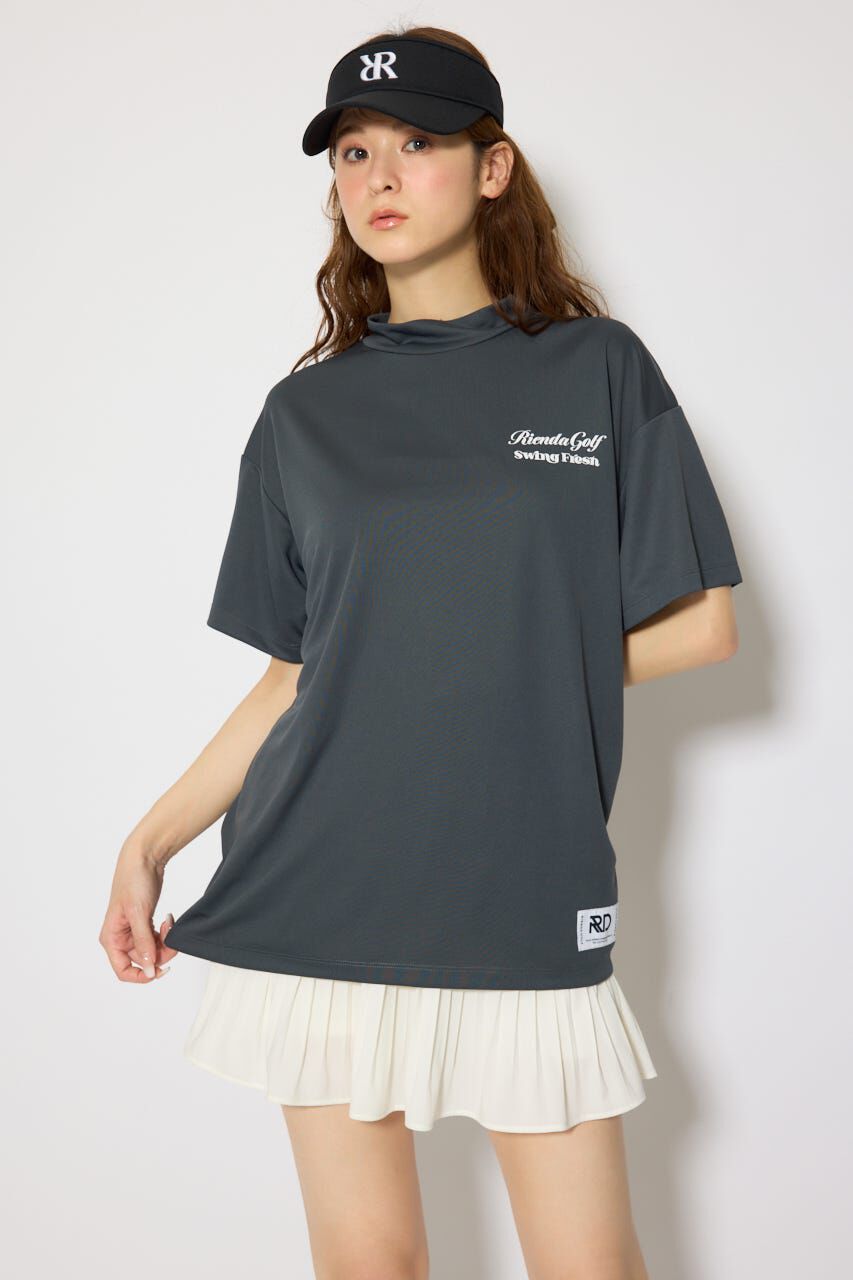 rienda「ユニセックスモックネックTシャツ」|Tシャツ・カットソー|