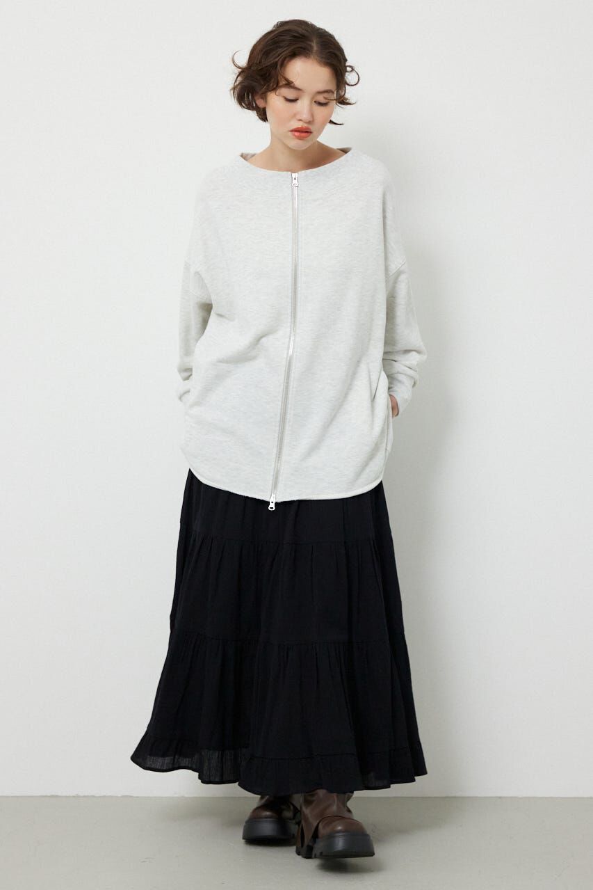 RODEO CROWNS「2WAYオフショルダージップトップス」|Tシャツ・カットソー|