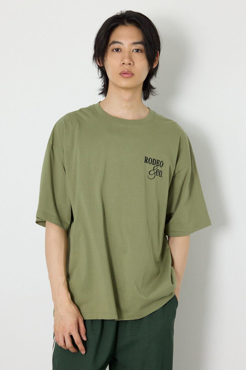 RODEO CROWNS「メンズ MASTER PROTECT ロゴTシャツ」|Tシャツ・カットソー|L/KHA1