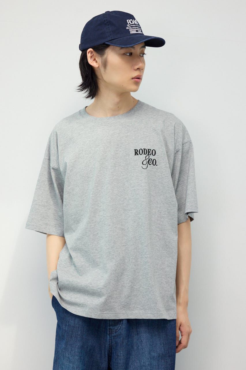 RODEO CROWNS「メンズ MASTER PROTECT ロゴTシャツ」|Tシャツ・カットソー|T.GRY