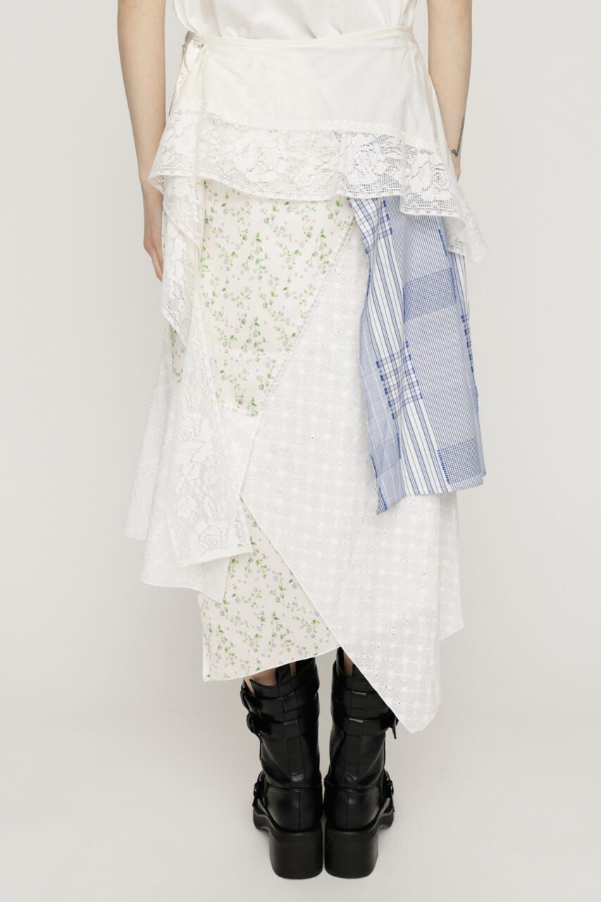 SLY「REMAKE COTTON LACE スカート」|スカート|