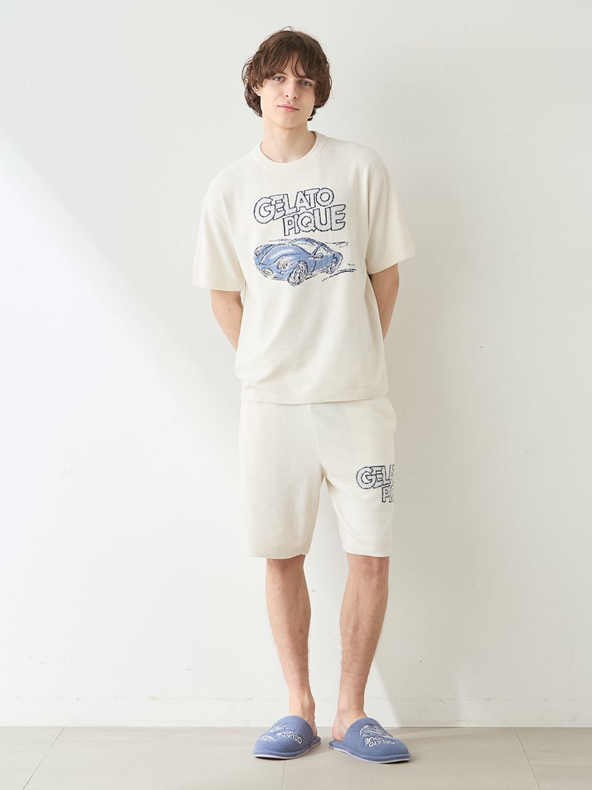 GELATO PIQUE HOMME「【HOMME】エアリーモコスタービークルジャガードプルオーバー」|プルオーバー|