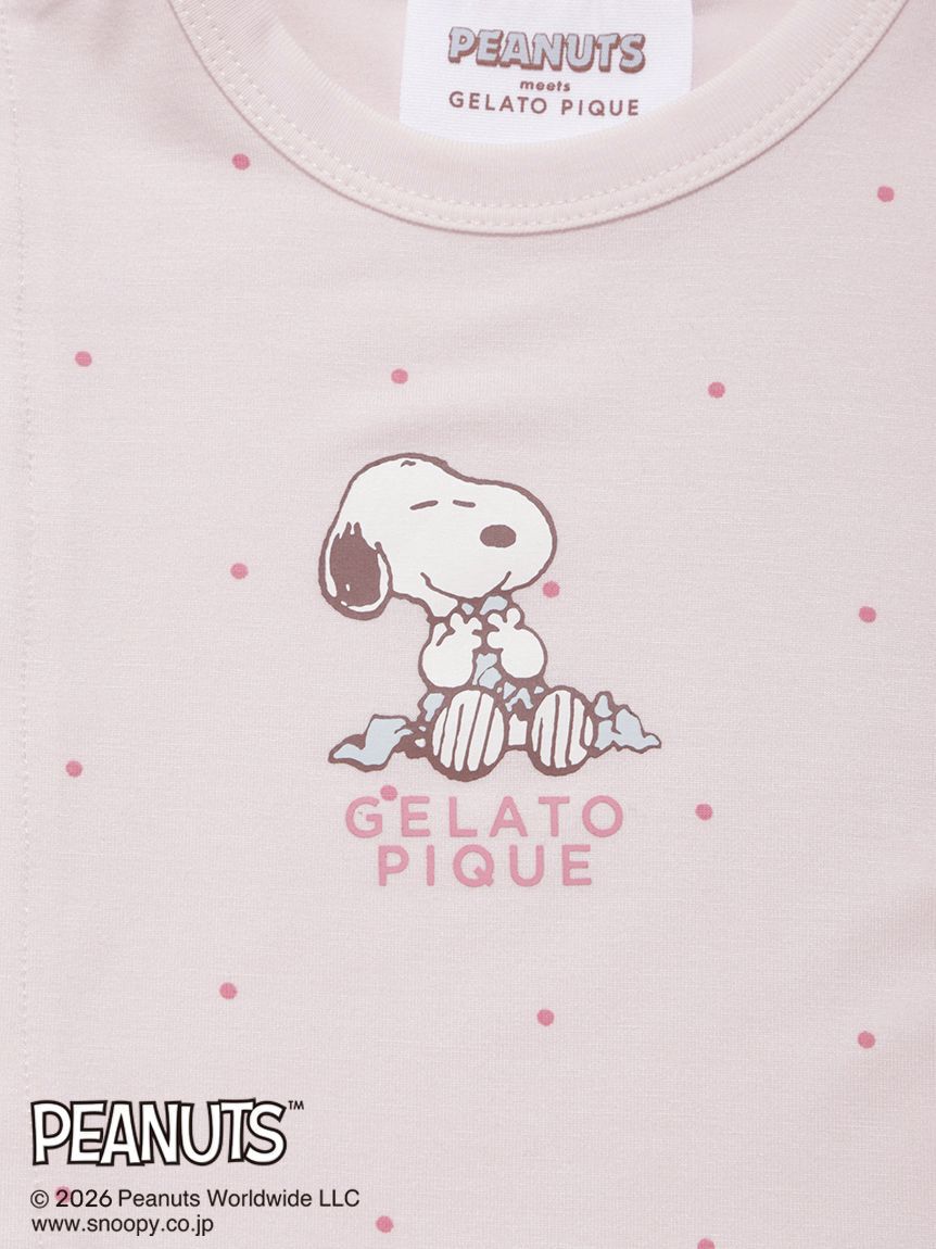 GELATO PIQUE KIDS & BABY「【PEANUTS】【BABY】【接触冷感】ロンパース」|ロンパース|