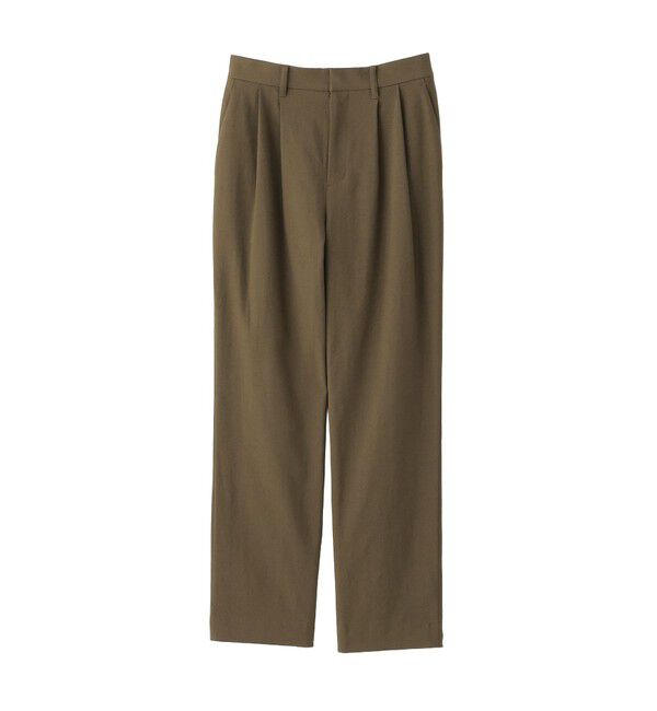 MACKINTOSH PHILOSOPHY「【MP STANDARD TROUSERS 002 SLIM FIT】DRY OXFORD製」|スラックス|カーキ