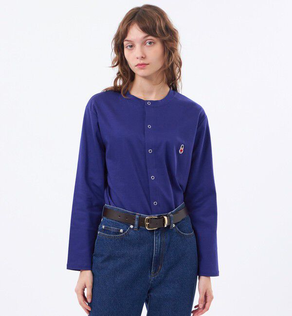 MACKINTOSH PHILOSOPHY「バッキンガムベア ポンチカーディガン」|Tシャツ・カットソー|ブルー