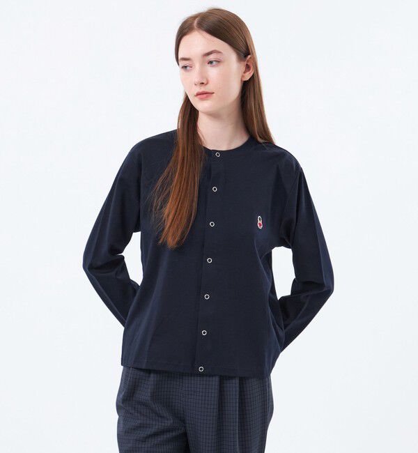 MACKINTOSH PHILOSOPHY「バッキンガムベア ポンチカーディガン」|Tシャツ・カットソー|ネイビー