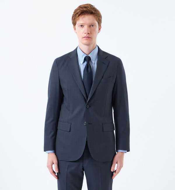 MACKINTOSH PHILOSOPHY「【WEB&一部店舗限定】トロッター ジャケット ウール混マイクロ千鳥」|テーラードジャケット|
